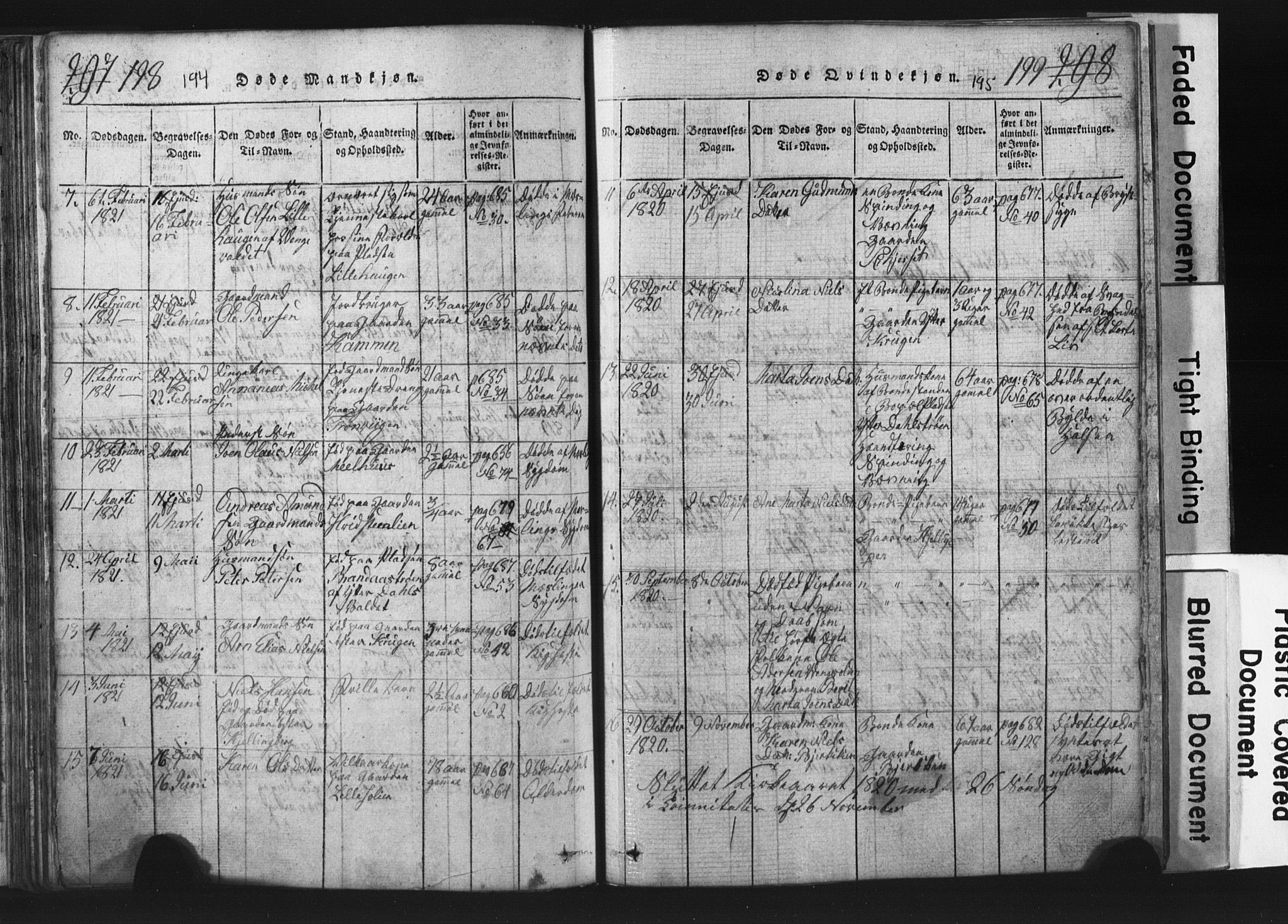 Ministerialprotokoller, klokkerbøker og fødselsregistre - Nord-Trøndelag, SAT/A-1458/701/L0017: Klokkerbok nr. 701C01, 1817-1825, s. 194-195