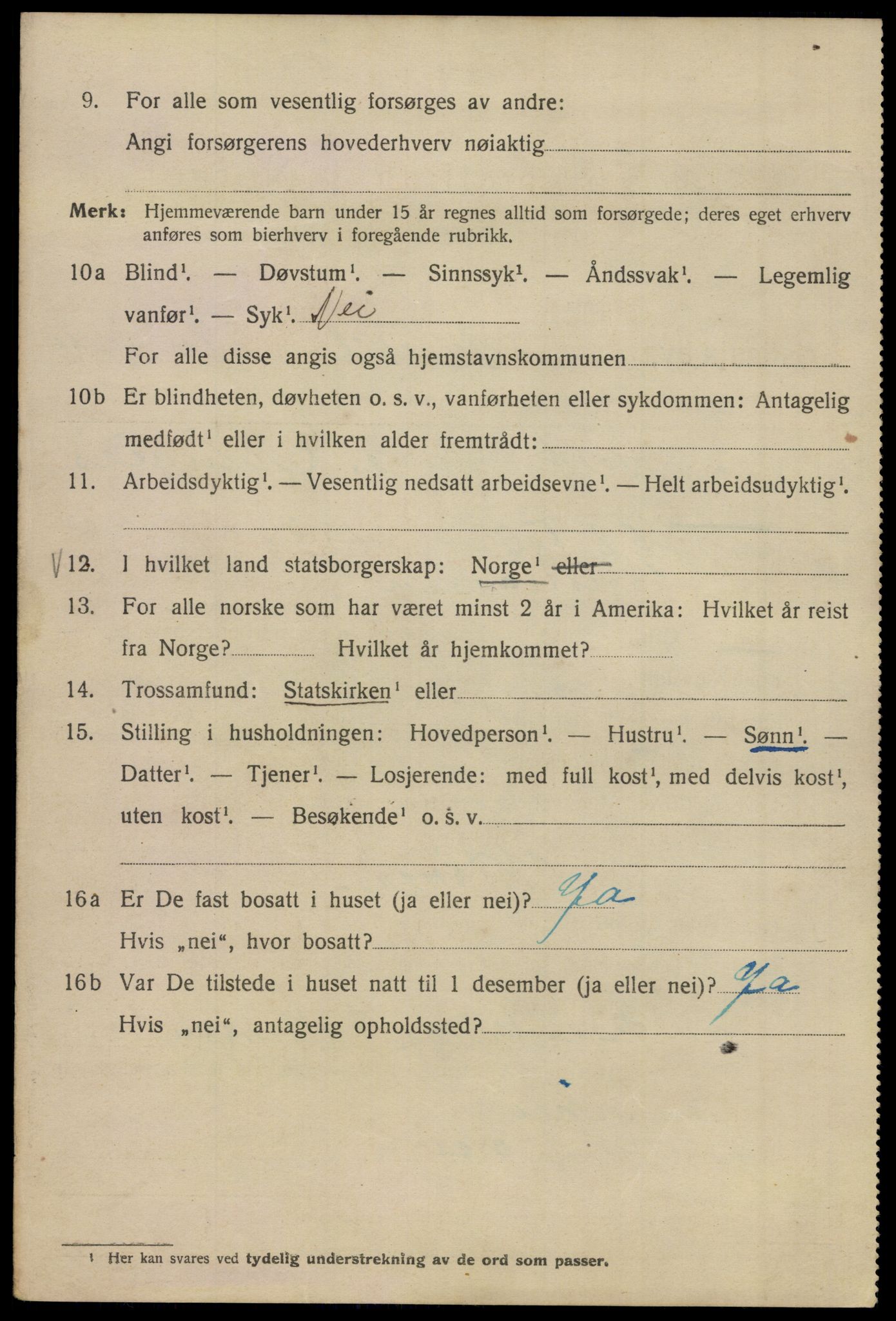 SAO, Folketelling 1920 for 0301 Kristiania kjøpstad, 1920, s. 205358