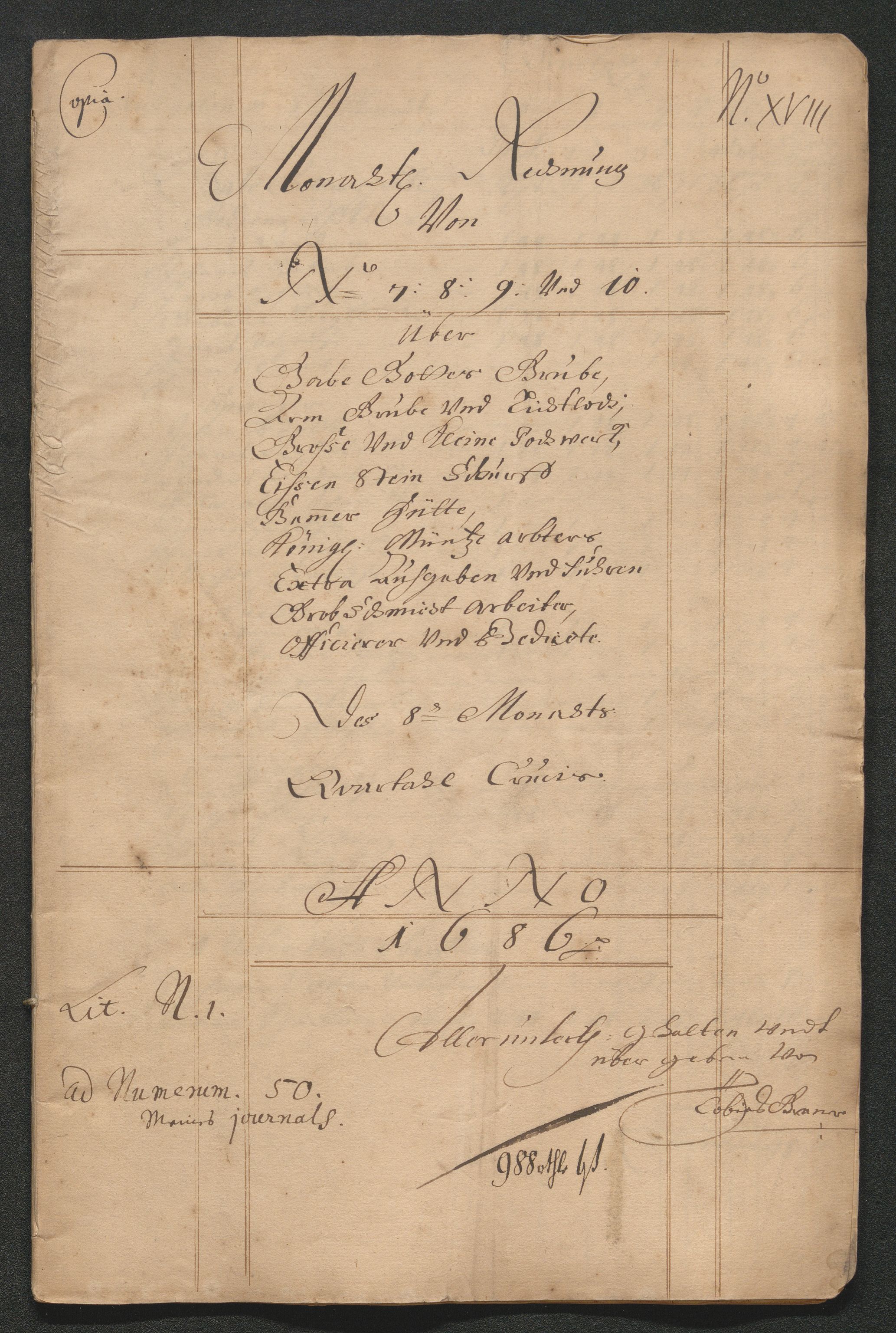 Kongsberg Sølvverk 1623-1816, AV/SAKO-EA-3135/001/D/Dc/Dcd/L0062: Utgiftsregnskap for gruver m.m. , 1686-1687, s. 166