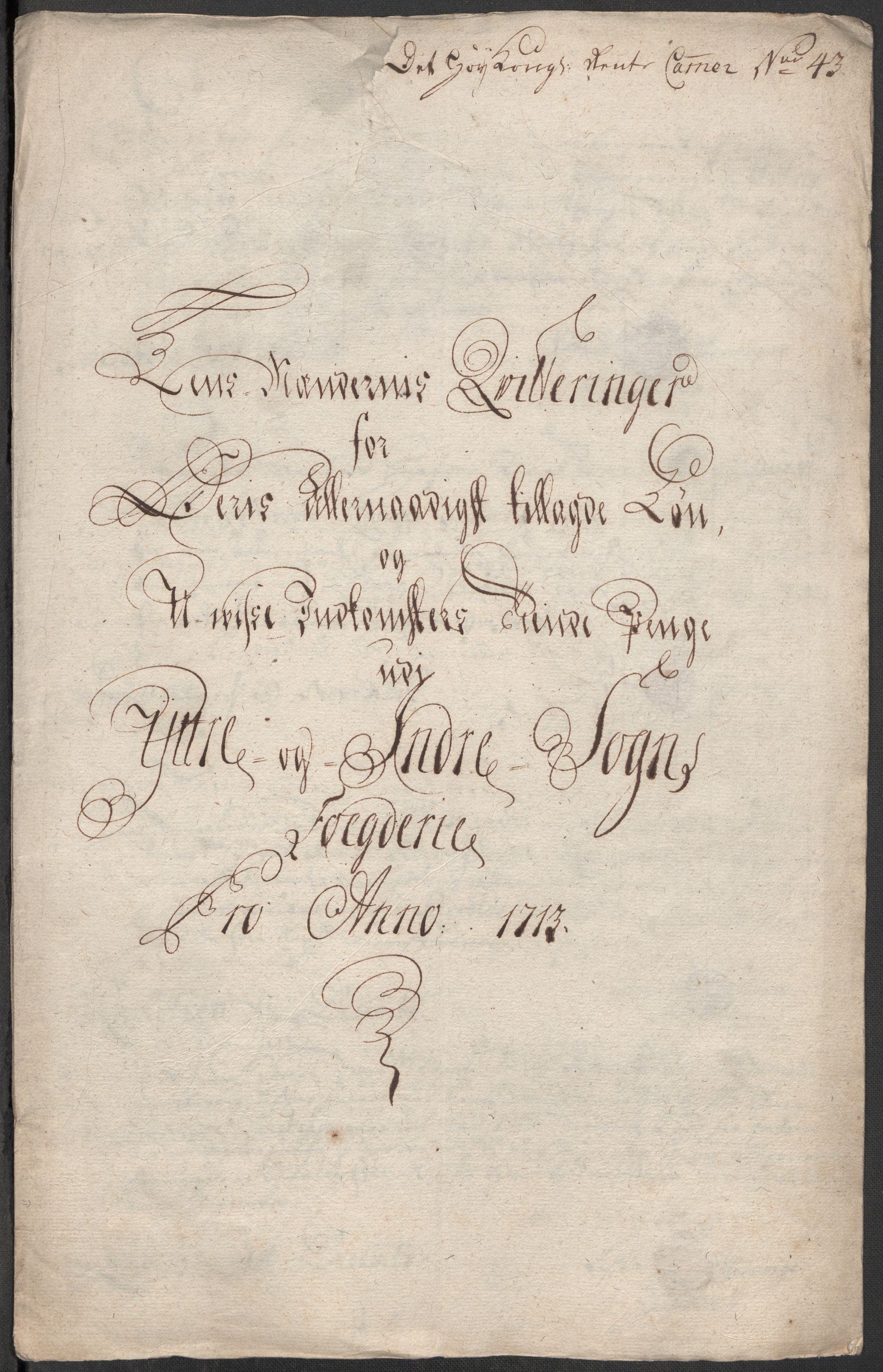 Rentekammeret inntil 1814, Reviderte regnskaper, Fogderegnskap, AV/RA-EA-4092/R52/L3319: Fogderegnskap Sogn, 1713-1714, s. 356