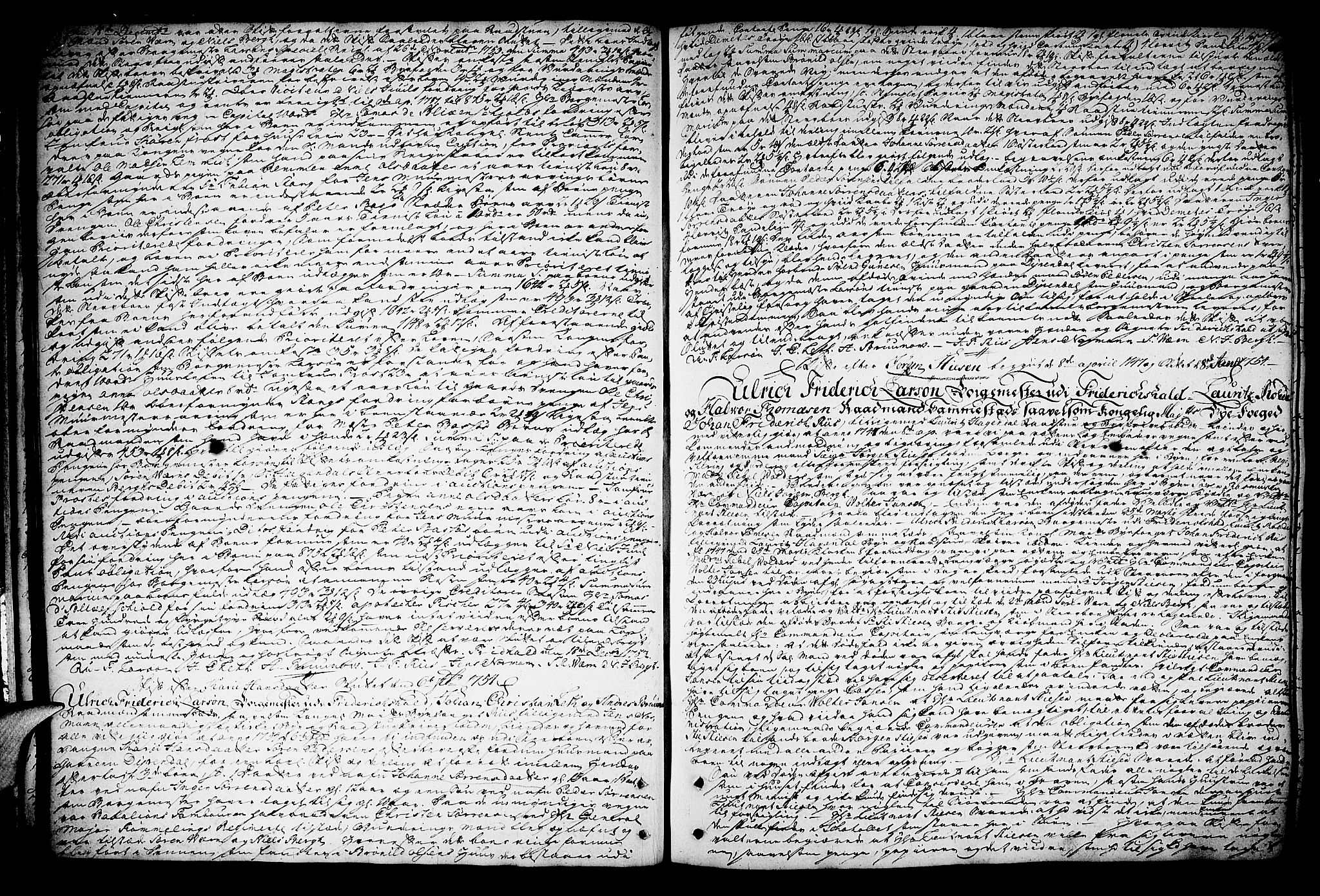 Halden byfogd, AV/SAO-A-10865/H/Hc/L0003: Skifteprotokoll, 1753-1766, s. 48-49