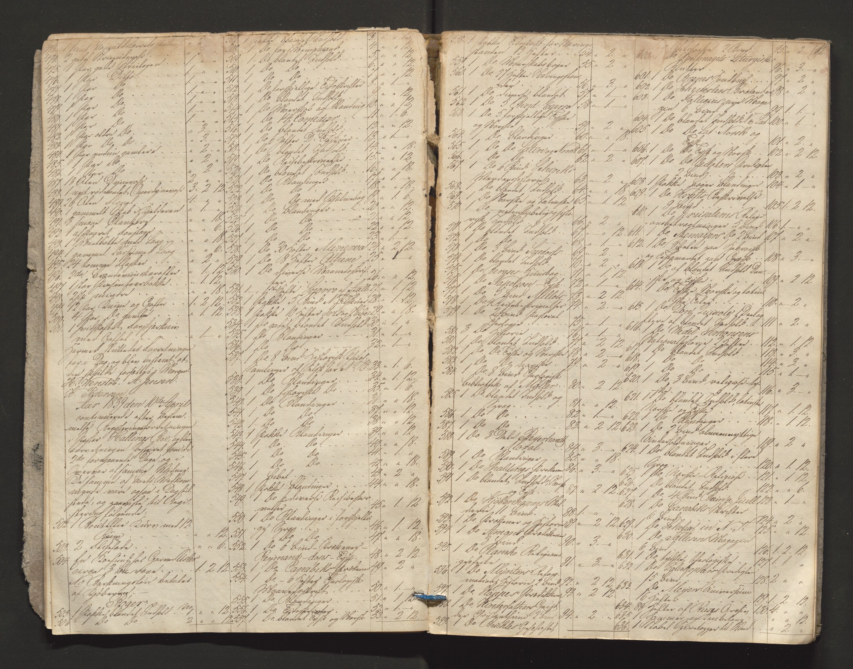 Porsgrunn byfogd, AV/SAKO-A-106/H/Hb/L0003: Skifteprotokoll, 1839-1842, s. 18-19