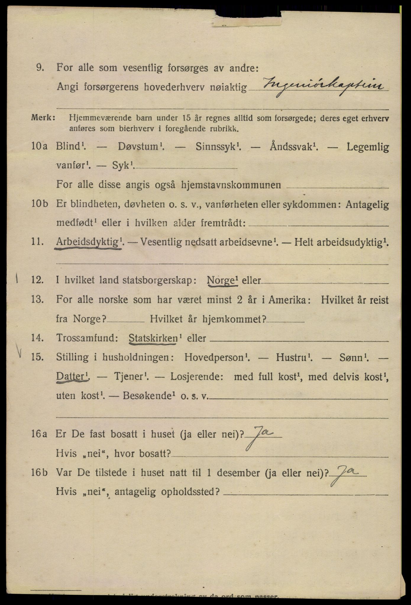 SAO, Folketelling 1920 for 0301 Kristiania kjøpstad, 1920, s. 312770