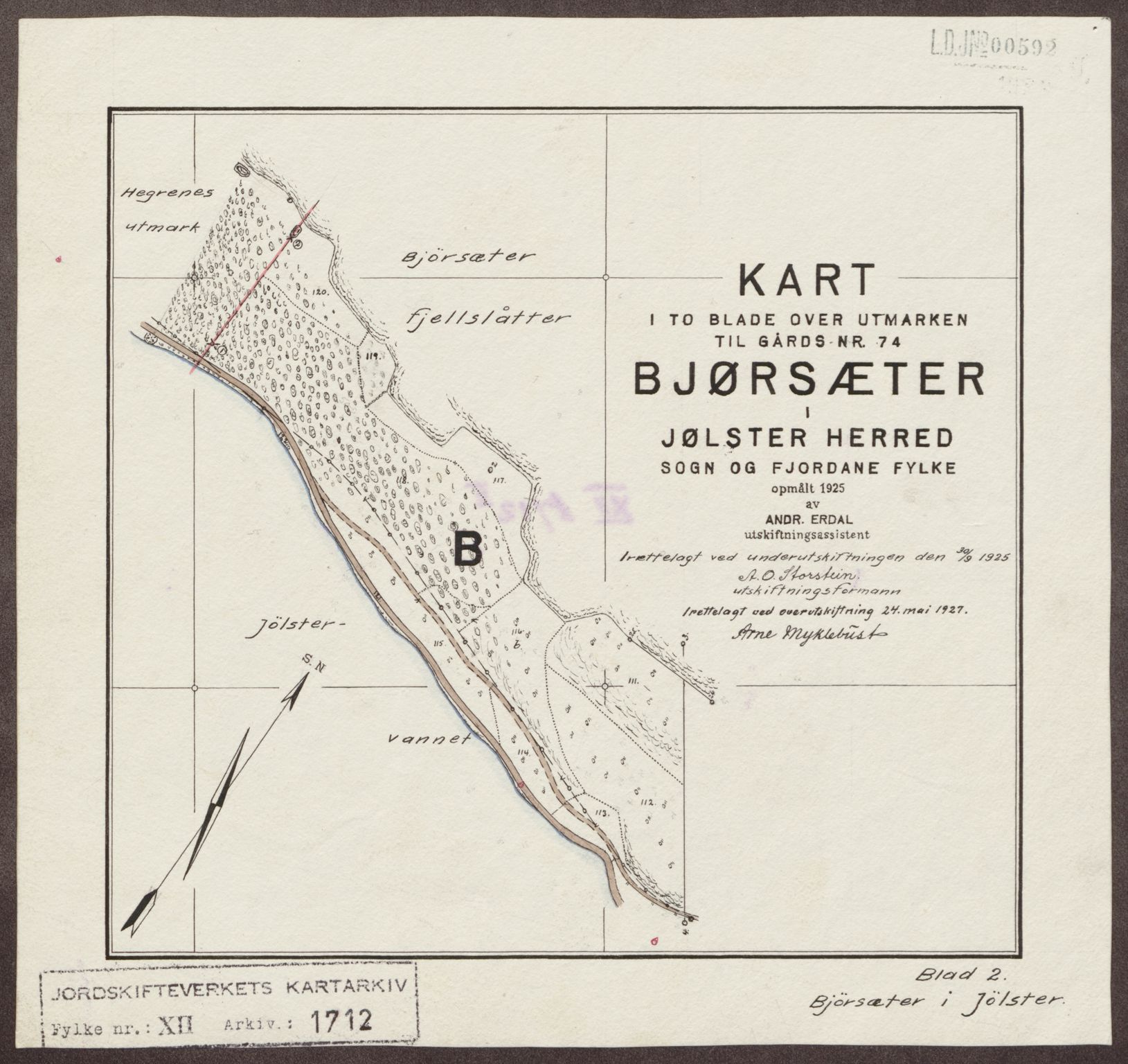 Jordskifteverkets kartarkiv, AV/RA-S-3929/T, 1859-1988, s. 1997