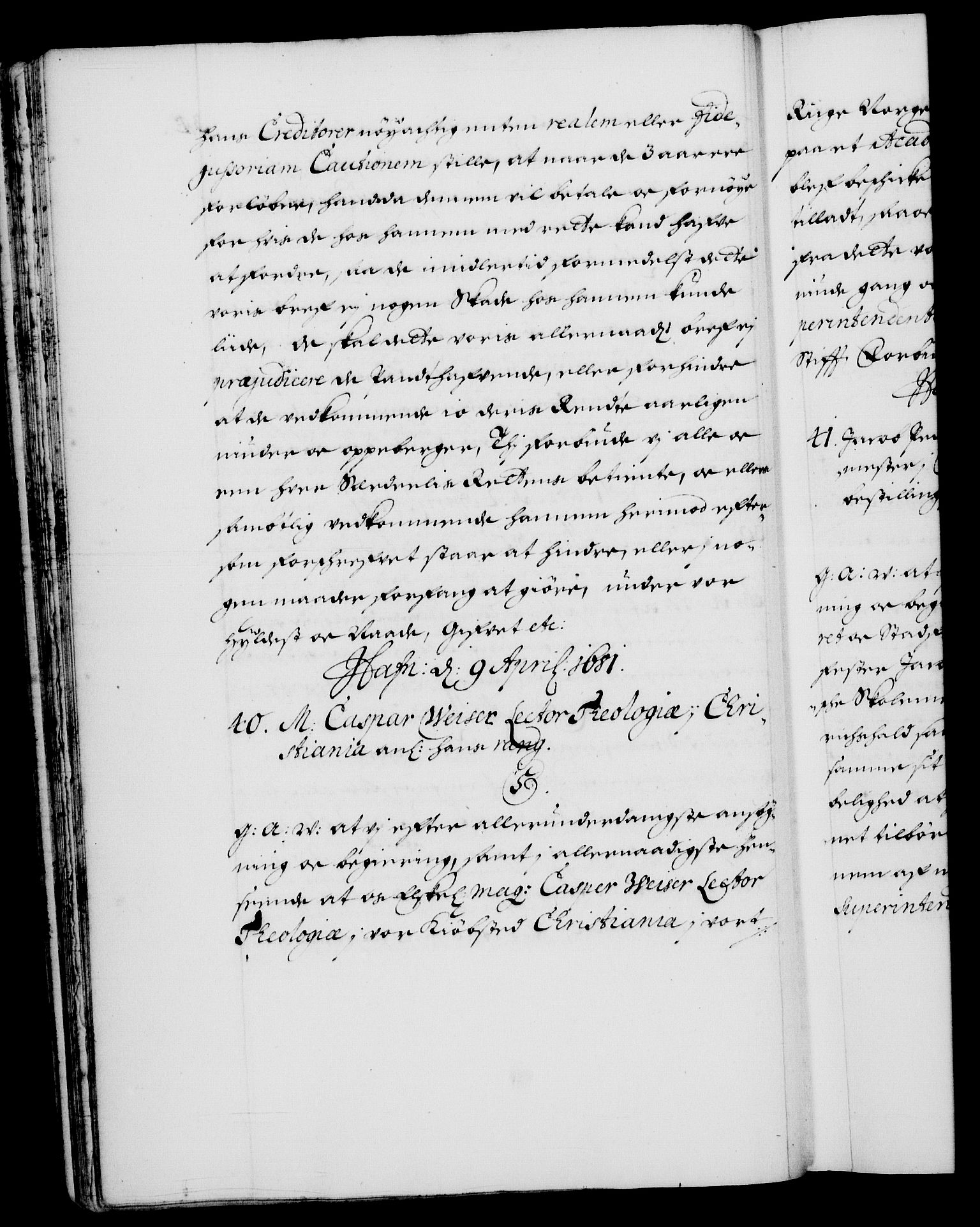 Danske Kanselli 1572-1799, AV/RA-EA-3023/F/Fc/Fca/Fcaa/L0013: Norske registre (mikrofilm), 1681-1684, s. 34b
