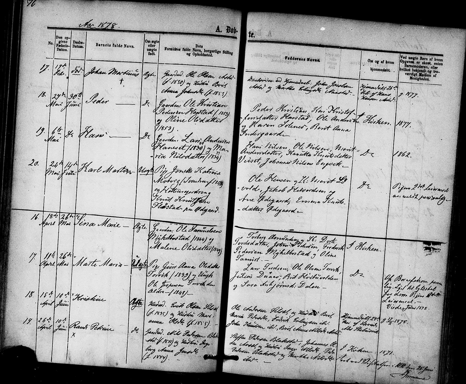 Ministerialprotokoller, klokkerbøker og fødselsregistre - Møre og Romsdal, AV/SAT-A-1454/584/L0966: Ministerialbok nr. 584A06, 1869-1878, s. 76