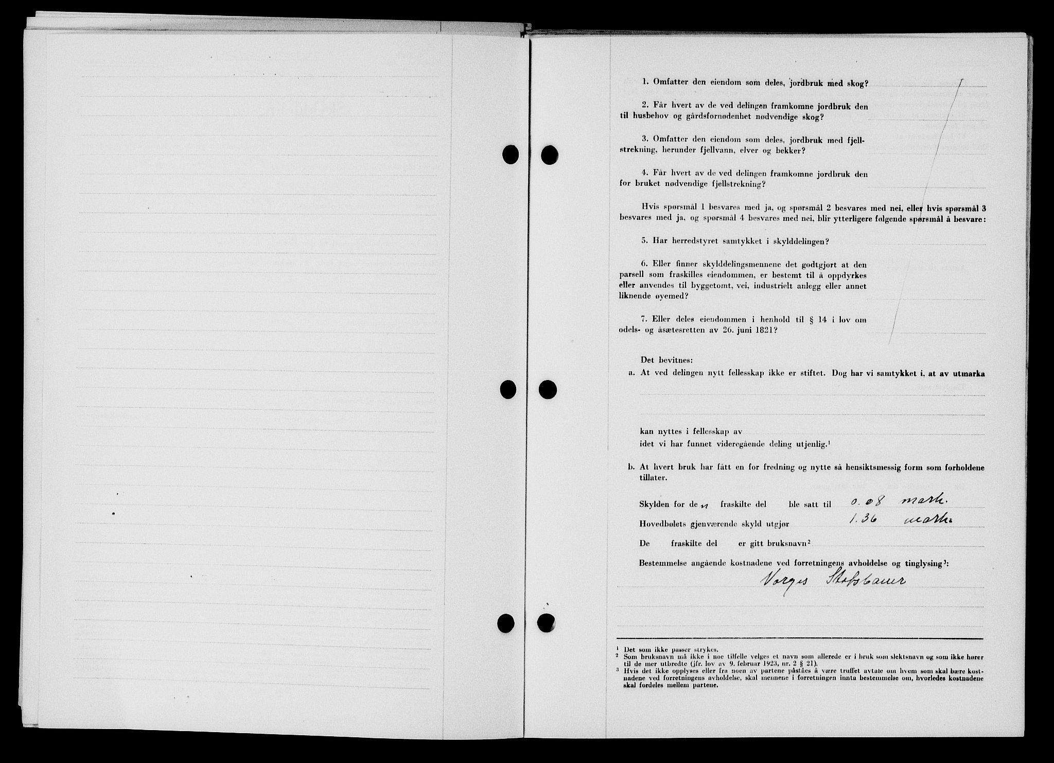 Flekkefjord sorenskriveri, SAK/1221-0001/G/Gb/Gba/L0062: Pantebok nr. A-10, 1947-1947, Dagboknr: 613/1947