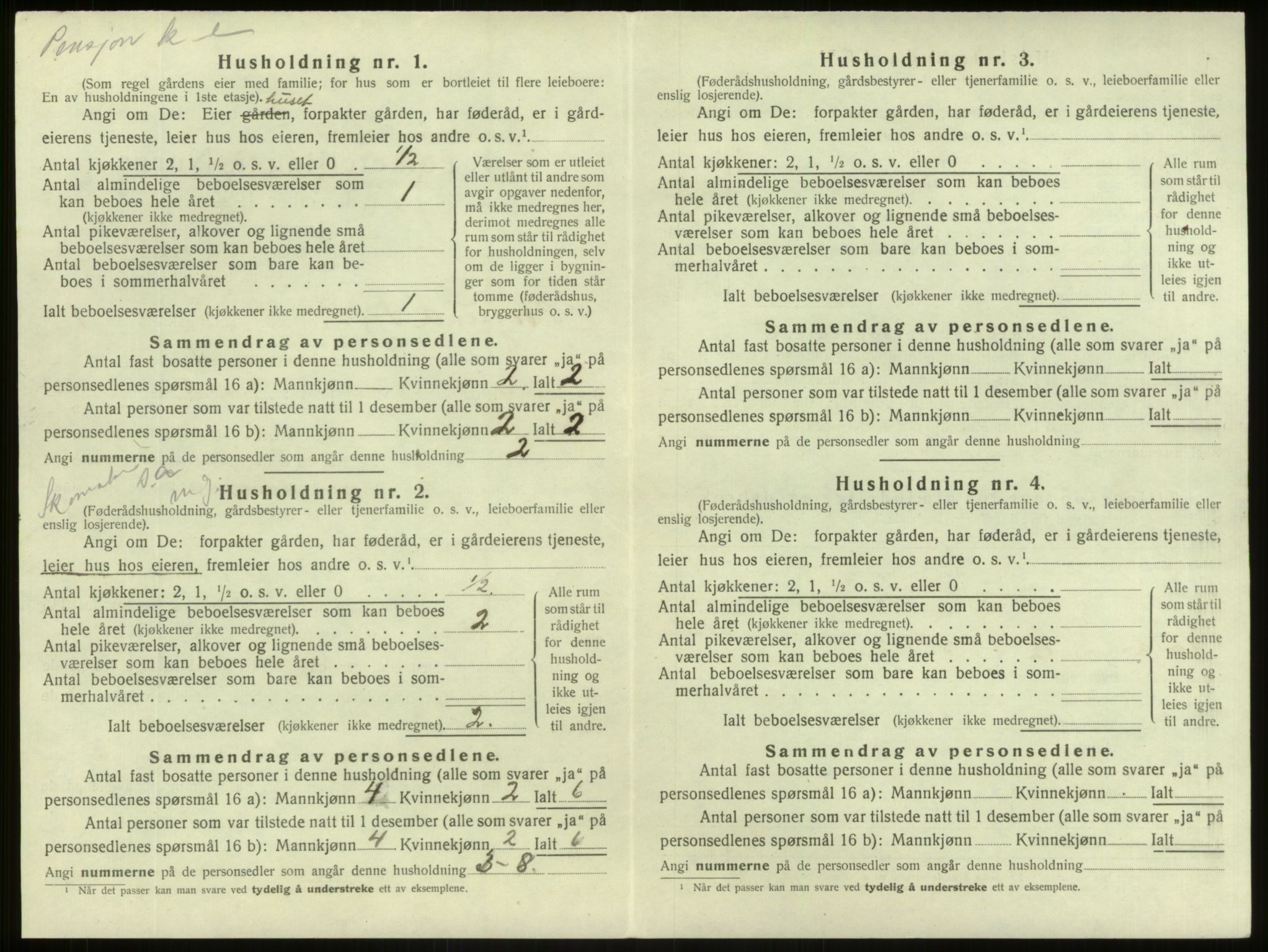 SAB, Folketelling 1920 for 1423 Borgund herred, 1920, s. 73