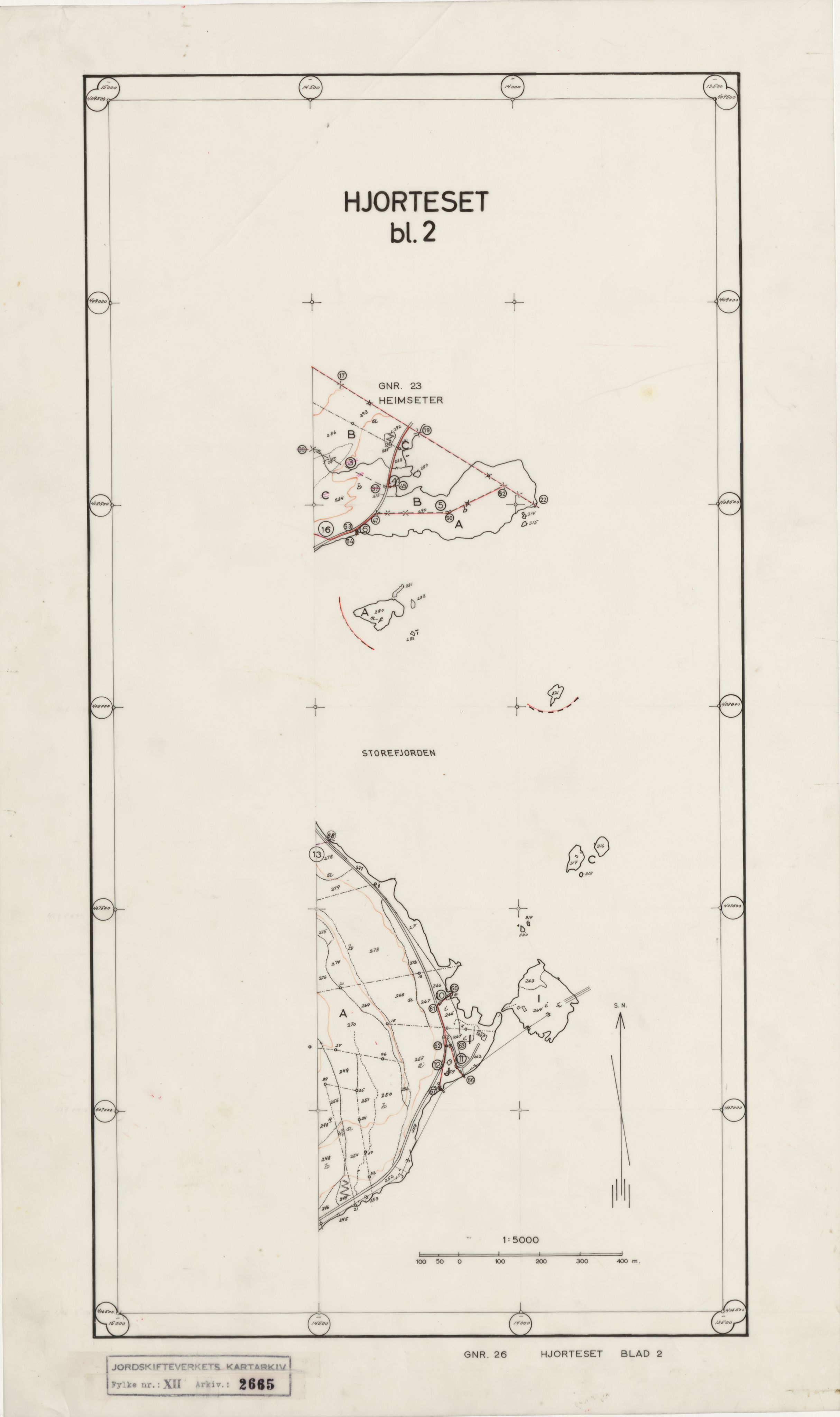 Jordskifteverkets kartarkiv, RA/S-3929/T, 1859-1988, s. 3274