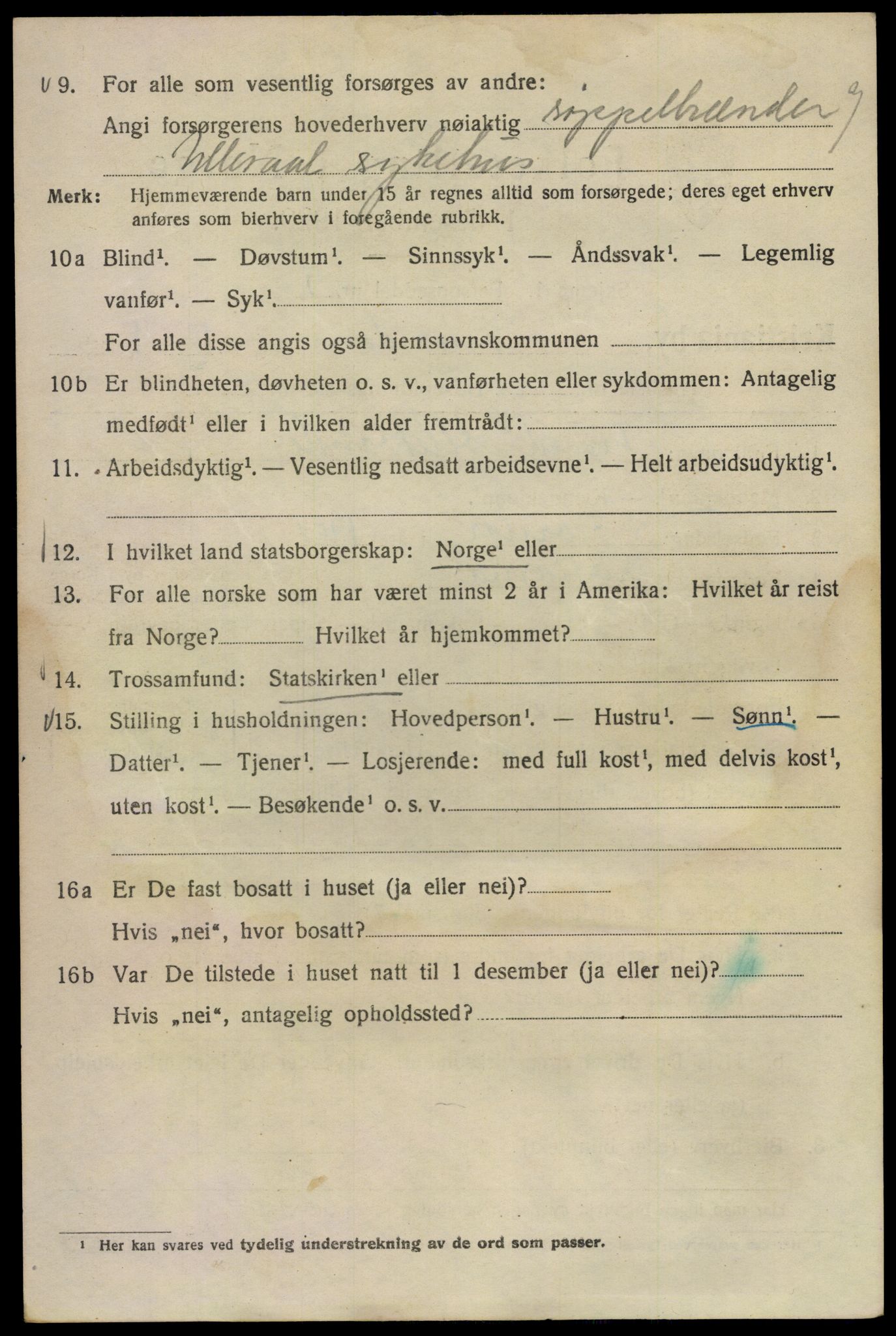 SAO, Folketelling 1920 for 0301 Kristiania kjøpstad, 1920, s. 456412