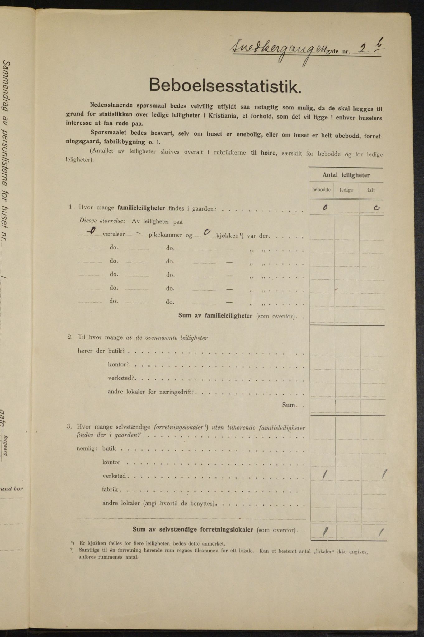 OBA, Kommunal folketelling 1.2.1915 for Kristiania, 1915, s. 97837