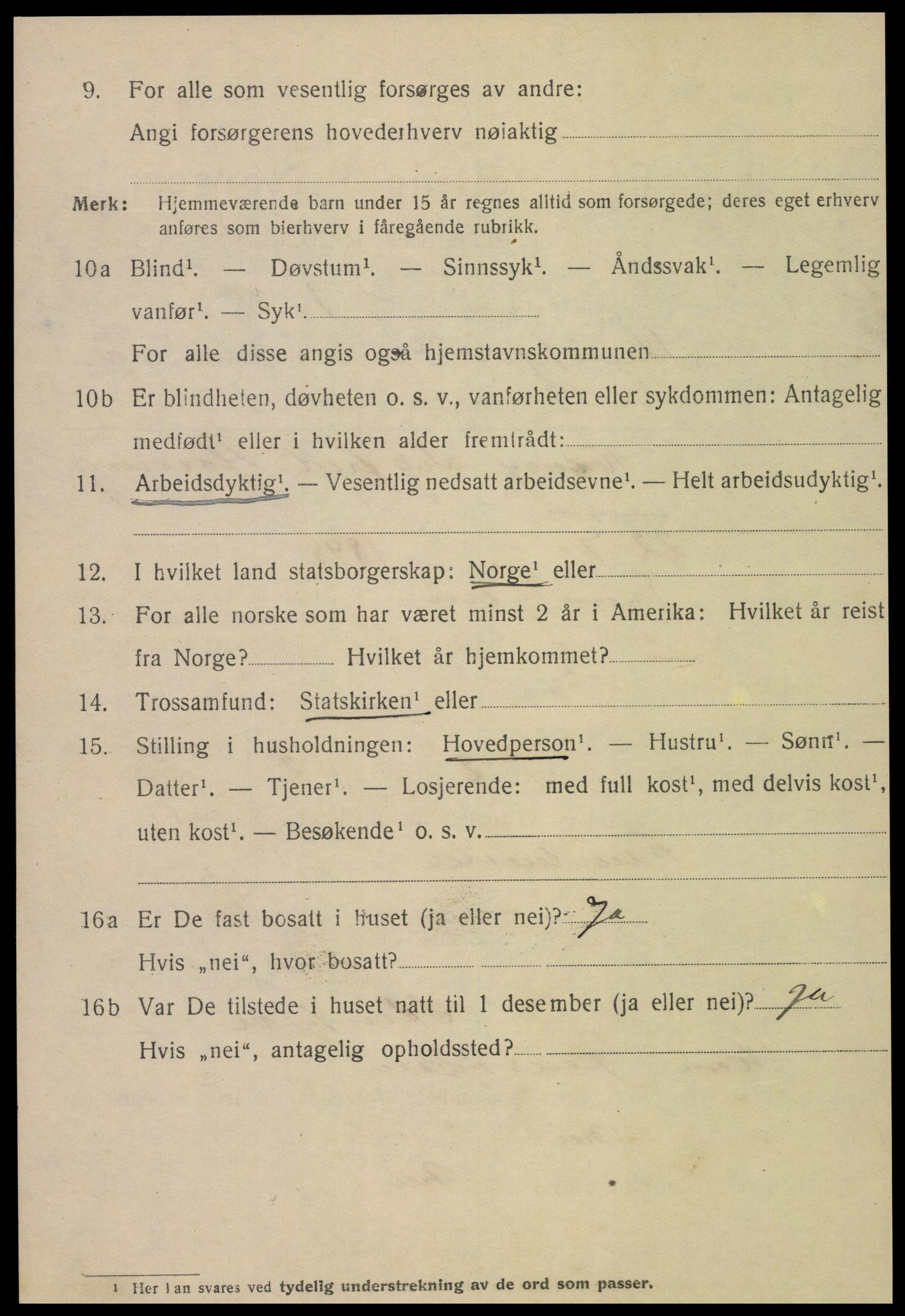 SAT, Folketelling 1920 for 1702 Steinkjer ladested, 1920, s. 6183
