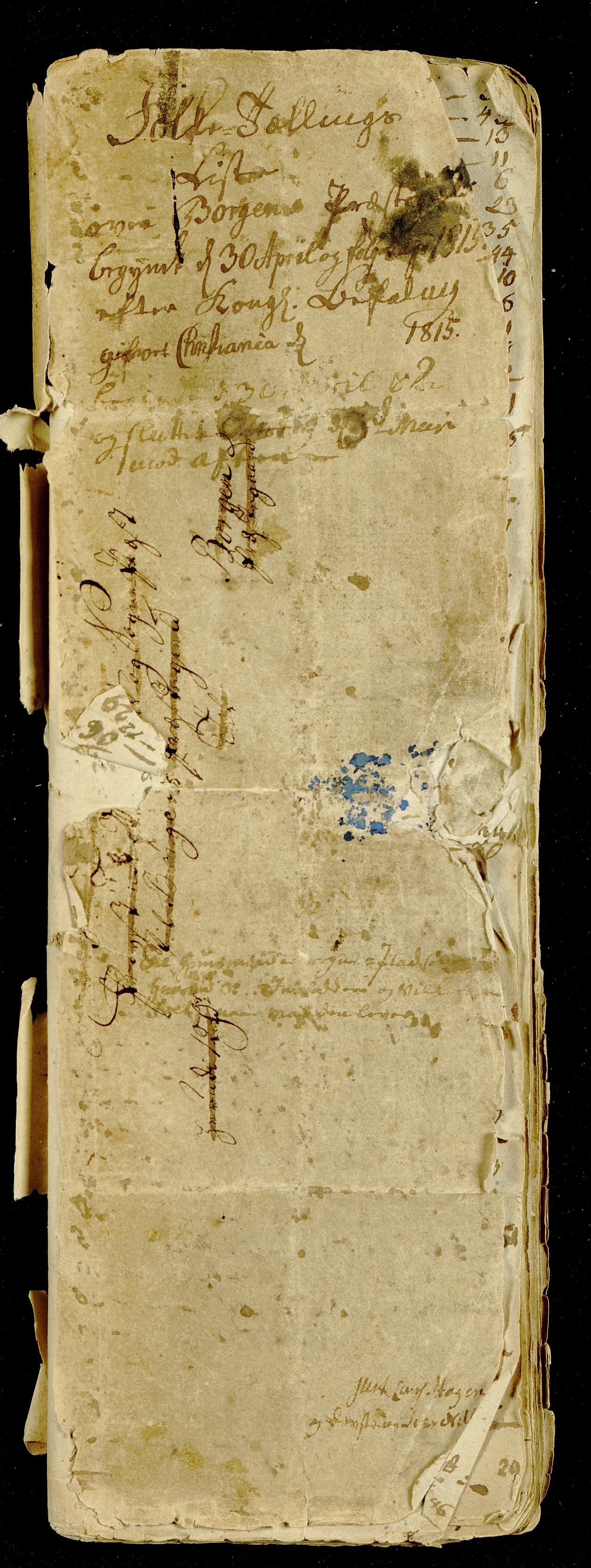 LOK, Folketelling 1815 for Borgund prestegjeld, Borgund sokn (MR), 1815, s. 2