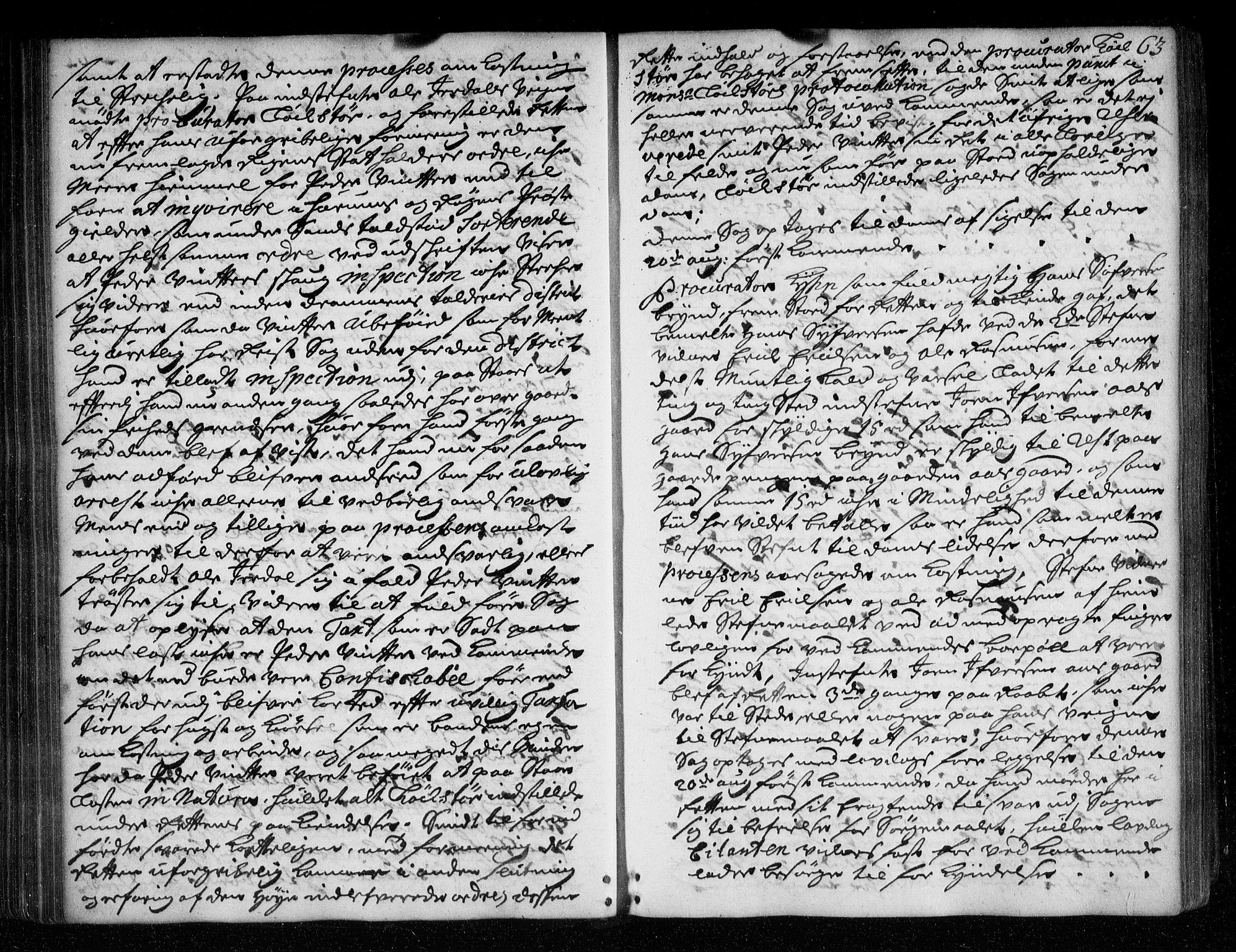 Lier, Røyken og Hurum sorenskriveri, AV/SAKO-A-89/F/Fa/L0048: Tingbok, 1736-1738, s. 63