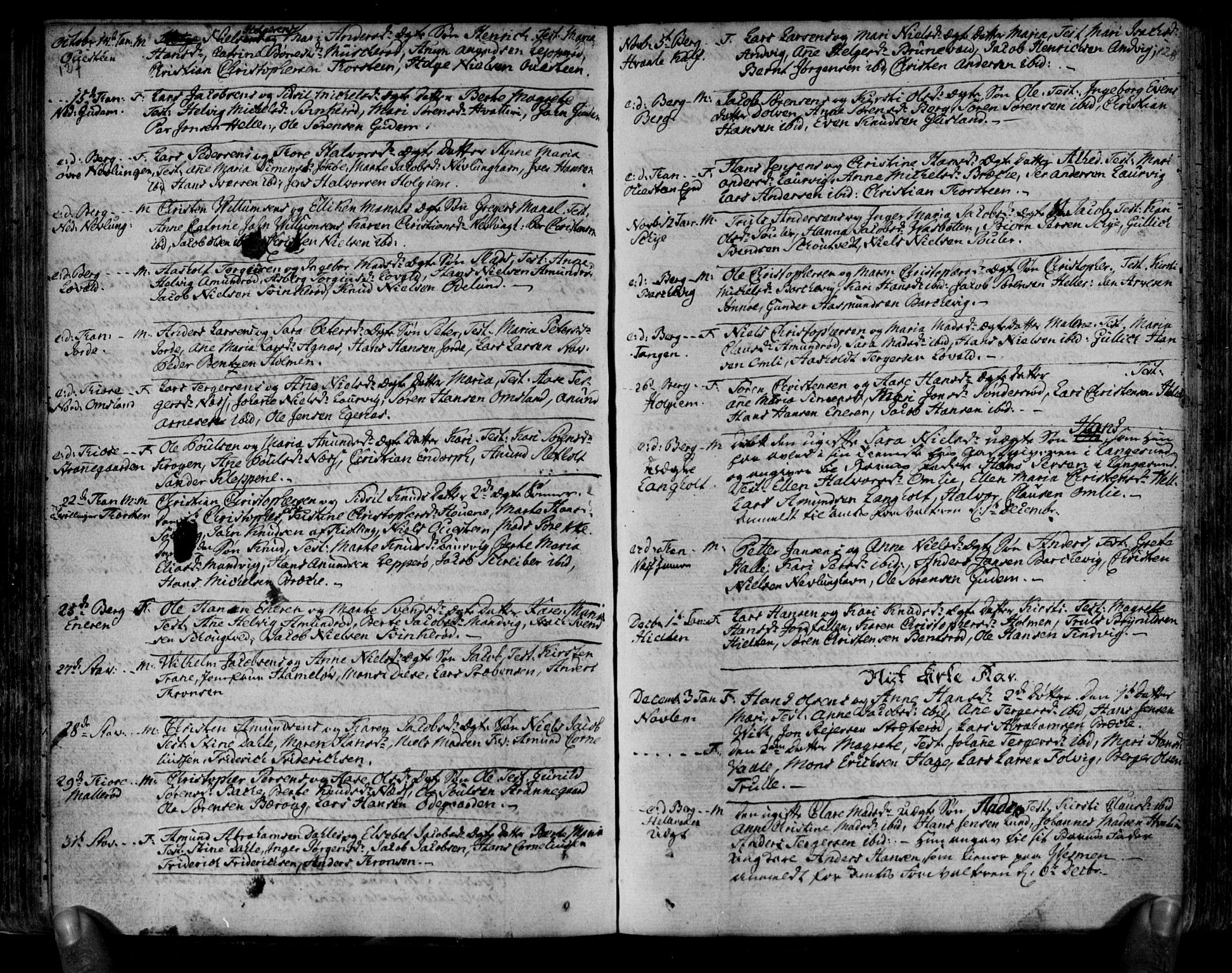 Brunlanes kirkebøker, SAKO/A-342/F/Fa/L0001: Ministerialbok nr. I 1, 1766-1801, s. 127-128