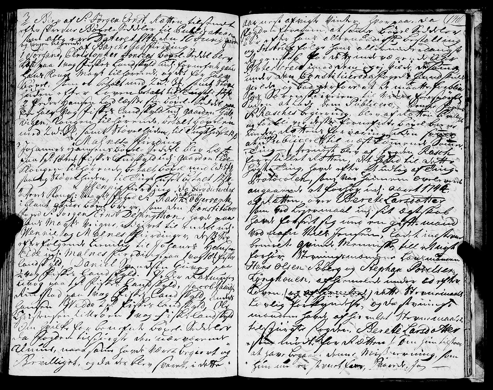 Vesterålen sorenskriveri, SAT/A-4180/1/1/1A/L0003: Tingbok, 1737-1748, s. 147b-148a