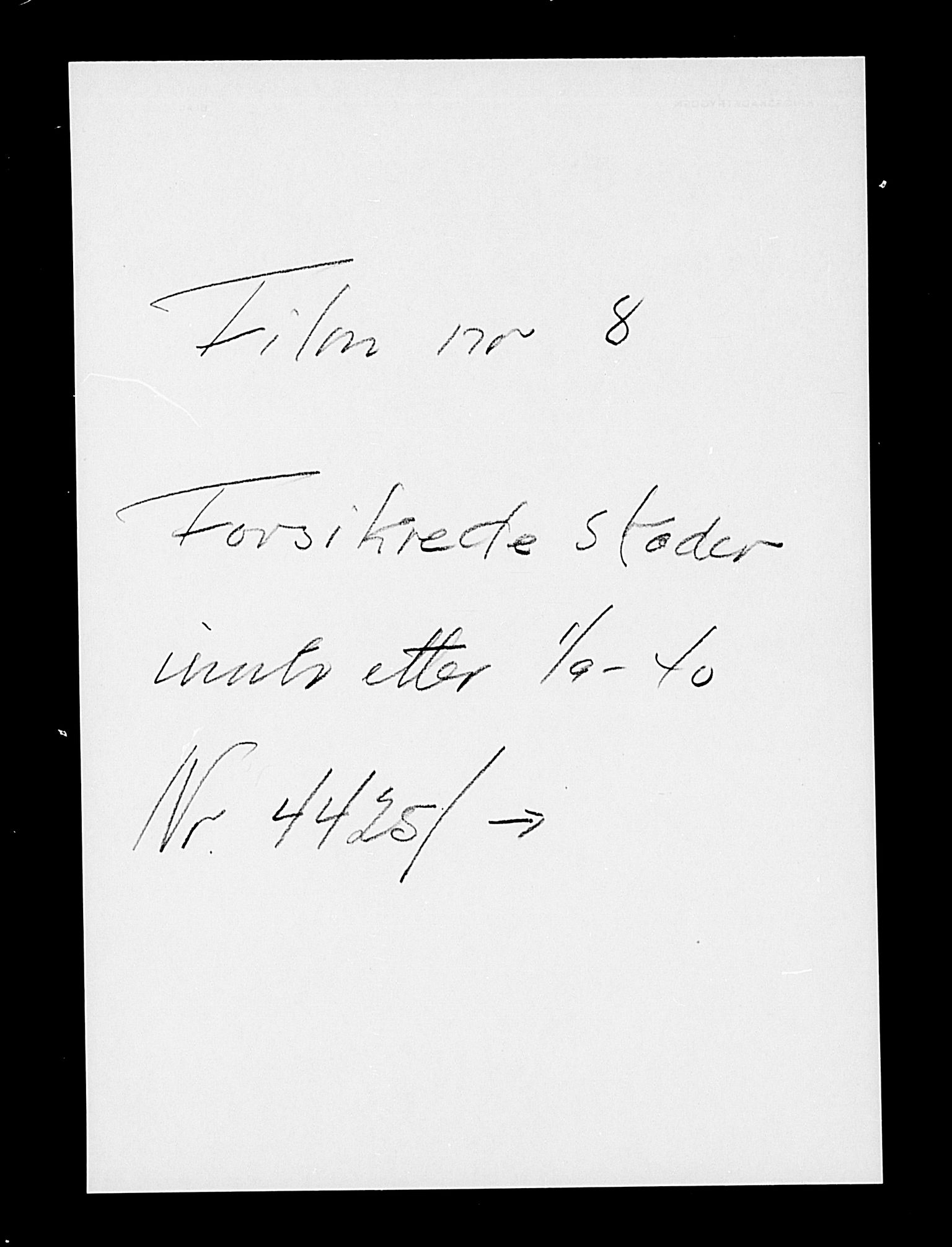 Krigsskadetrygdene for bygninger og løsøre, RA/S-1548/V/L0008: Bygning. Trygdete skader inntruffet etter 1/9-40. Skadenr. 44251-46652., 1940-1945