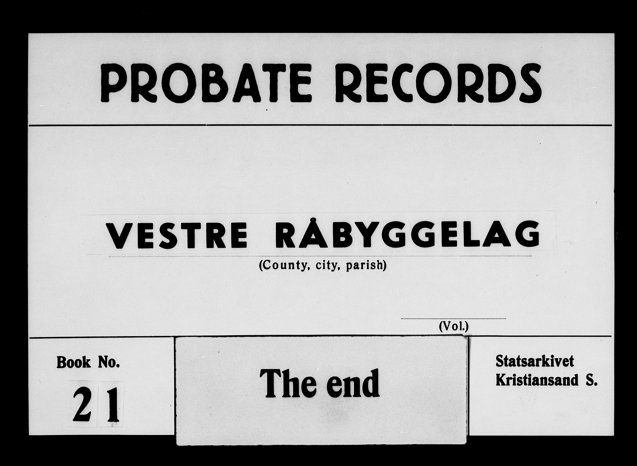 Setesdal sorenskriveri, AV/SAK-1221-0011/H/Hc/L0024: Skifteprotokoll nr 21 med register, geistlige skifter Råbyggelag prosti 1705-1807 og sivile skifter Vestre Råbyggelag sorenskriveri 1816-1819, 1705-1819