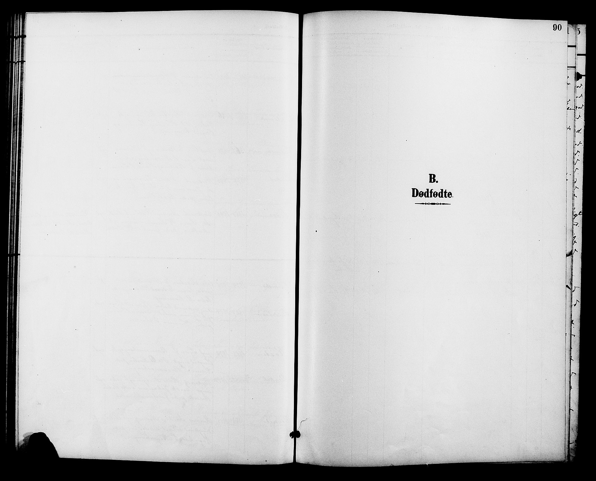 Alvdal prestekontor, SAH/PREST-060/H/Ha/Hab/L0004: Klokkerbok nr. 4, 1894-1910, s. 90