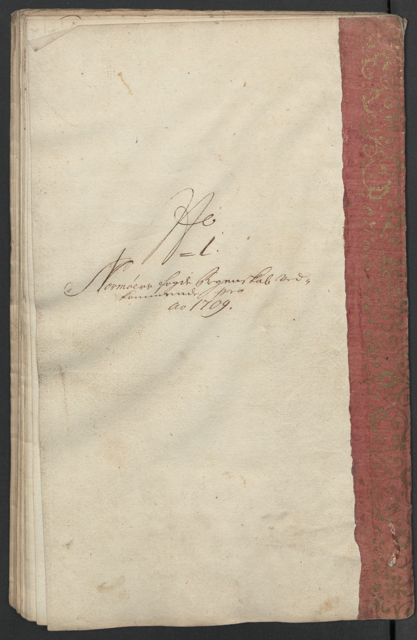 Rentekammeret inntil 1814, Reviderte regnskaper, Fogderegnskap, RA/EA-4092/R56/L3744: Fogderegnskap Nordmøre, 1709-1710, s. 83