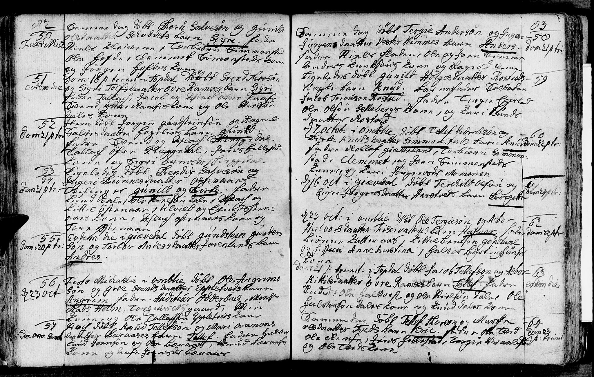 Åmli sokneprestkontor, AV/SAK-1111-0050/F/Fa/Fac/L0003: Ministerialbok nr. A 3, 1756-1775, s. 82-83