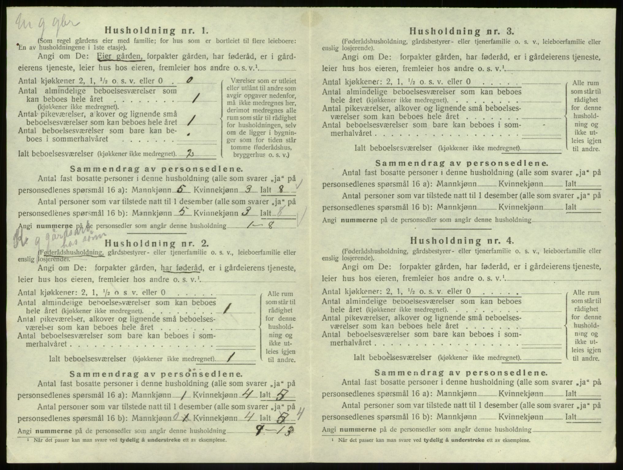 SAB, Folketelling 1920 for 1440 Nord-Vågsøy herred, 1920, s. 114