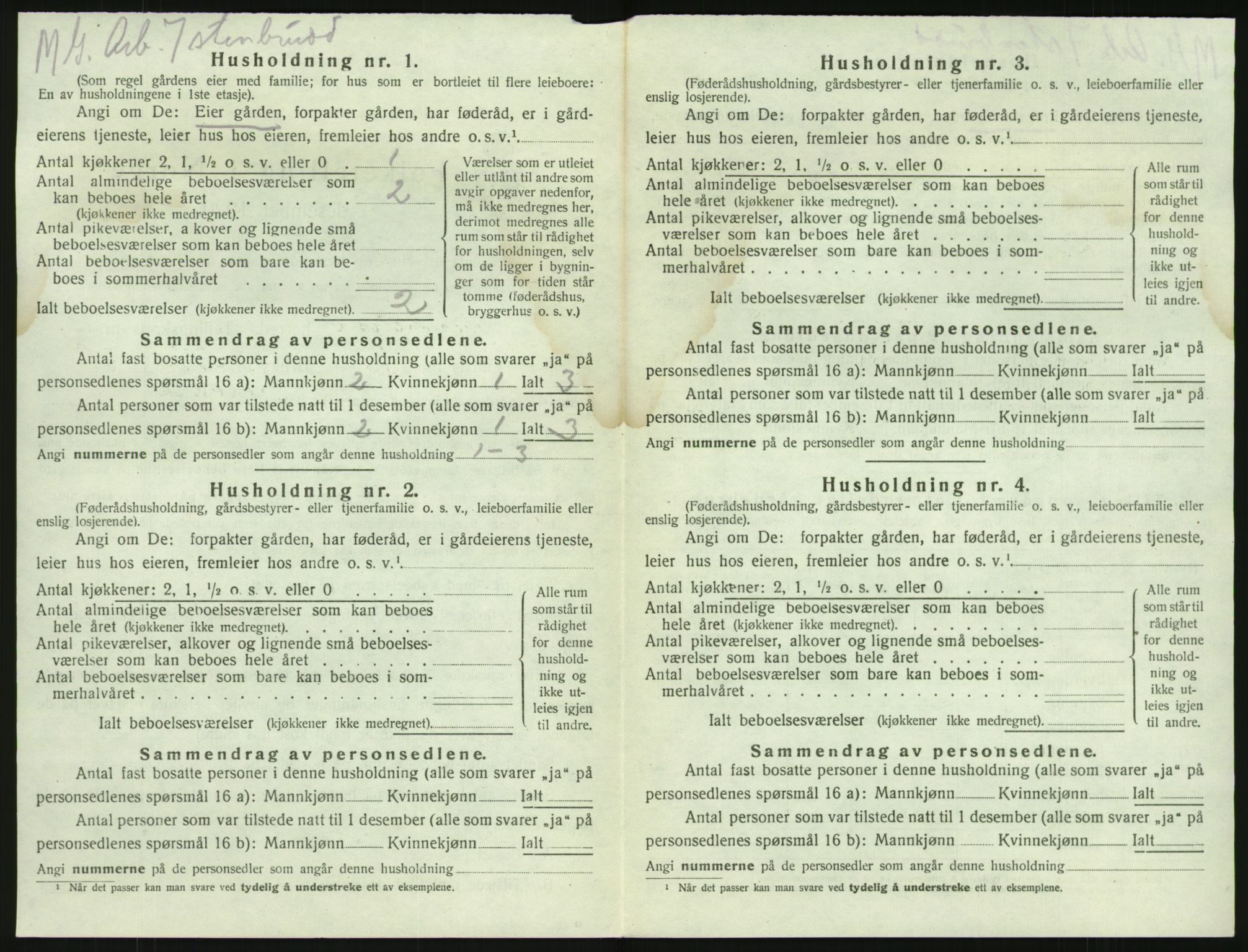 SAKO, Folketelling 1920 for 0726 Brunlanes herred, 1920, s. 904