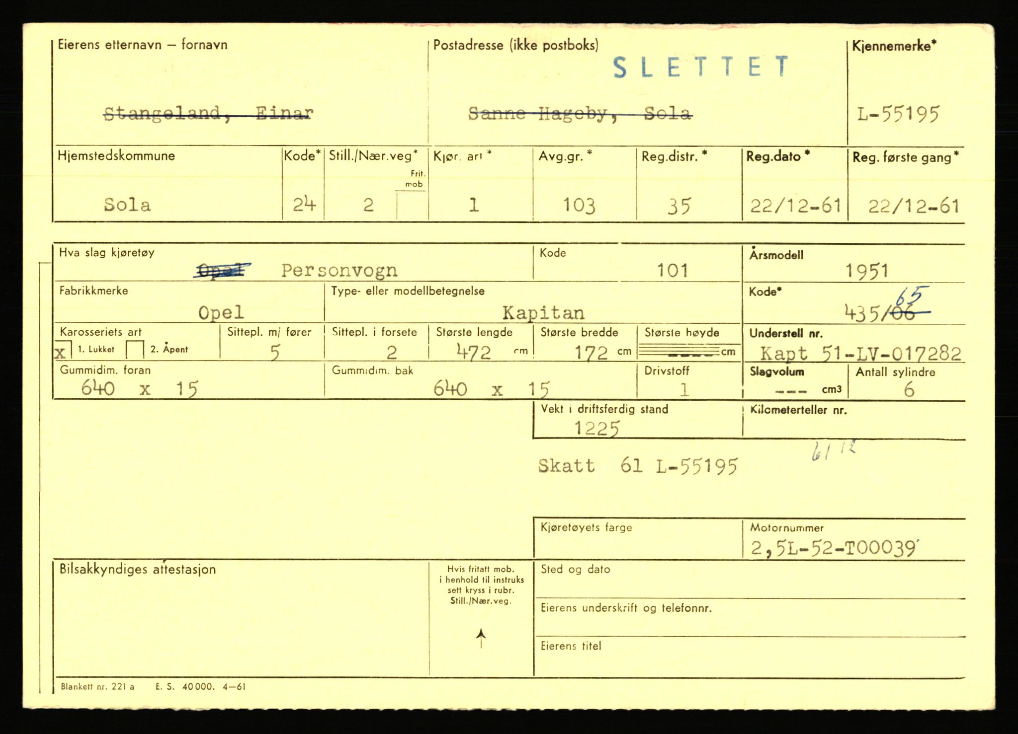 Stavanger trafikkstasjon, AV/SAST-A-101942/0/F/L0054: L-54200 - L-55699, 1930-1971, s. 2017