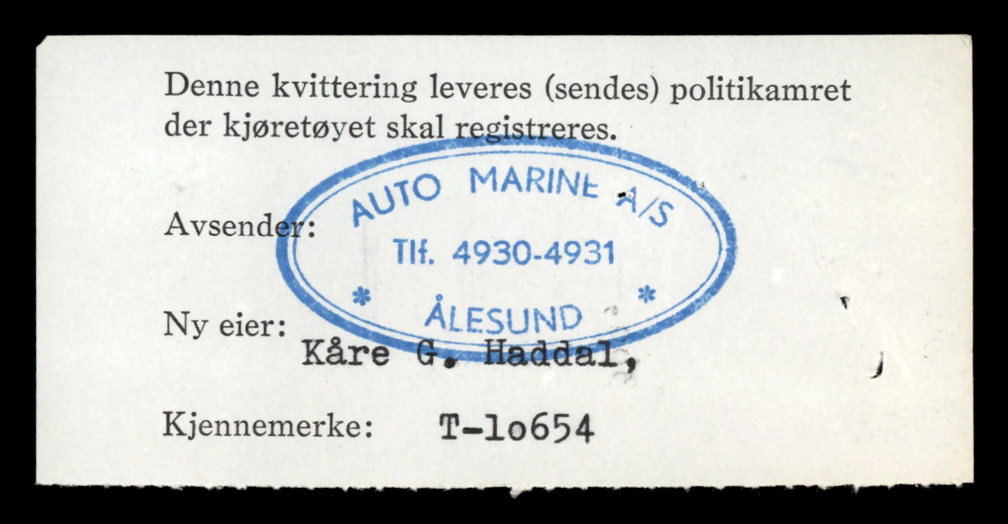 Møre og Romsdal vegkontor - Ålesund trafikkstasjon, AV/SAT-A-4099/F/Fe/L0022: Registreringskort for kjøretøy T 10584 - T 10694, 1927-1998, s. 2020