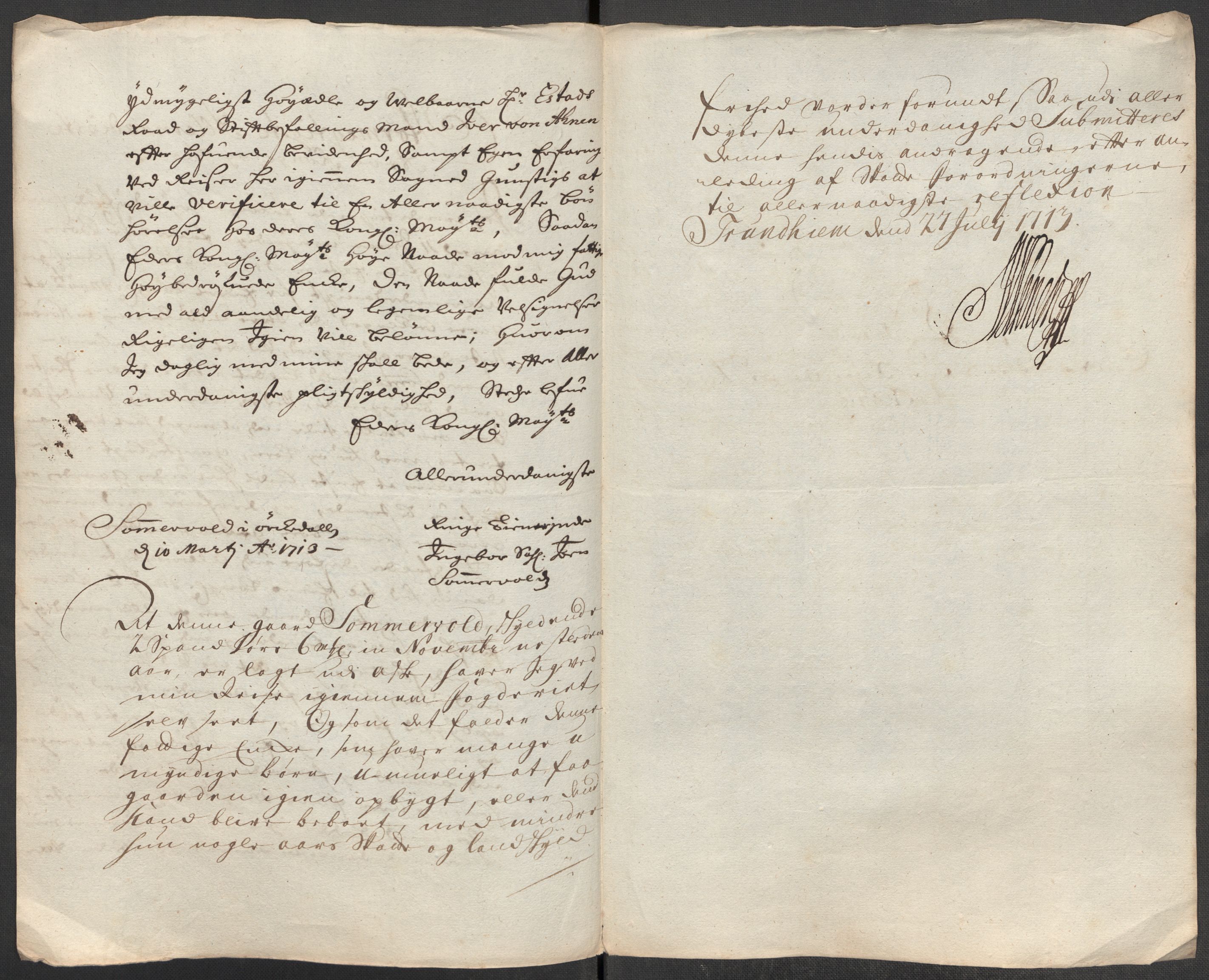 Rentekammeret inntil 1814, Reviderte regnskaper, Fogderegnskap, AV/RA-EA-4092/R60/L3965: Fogderegnskap Orkdal og Gauldal, 1714, s. 462