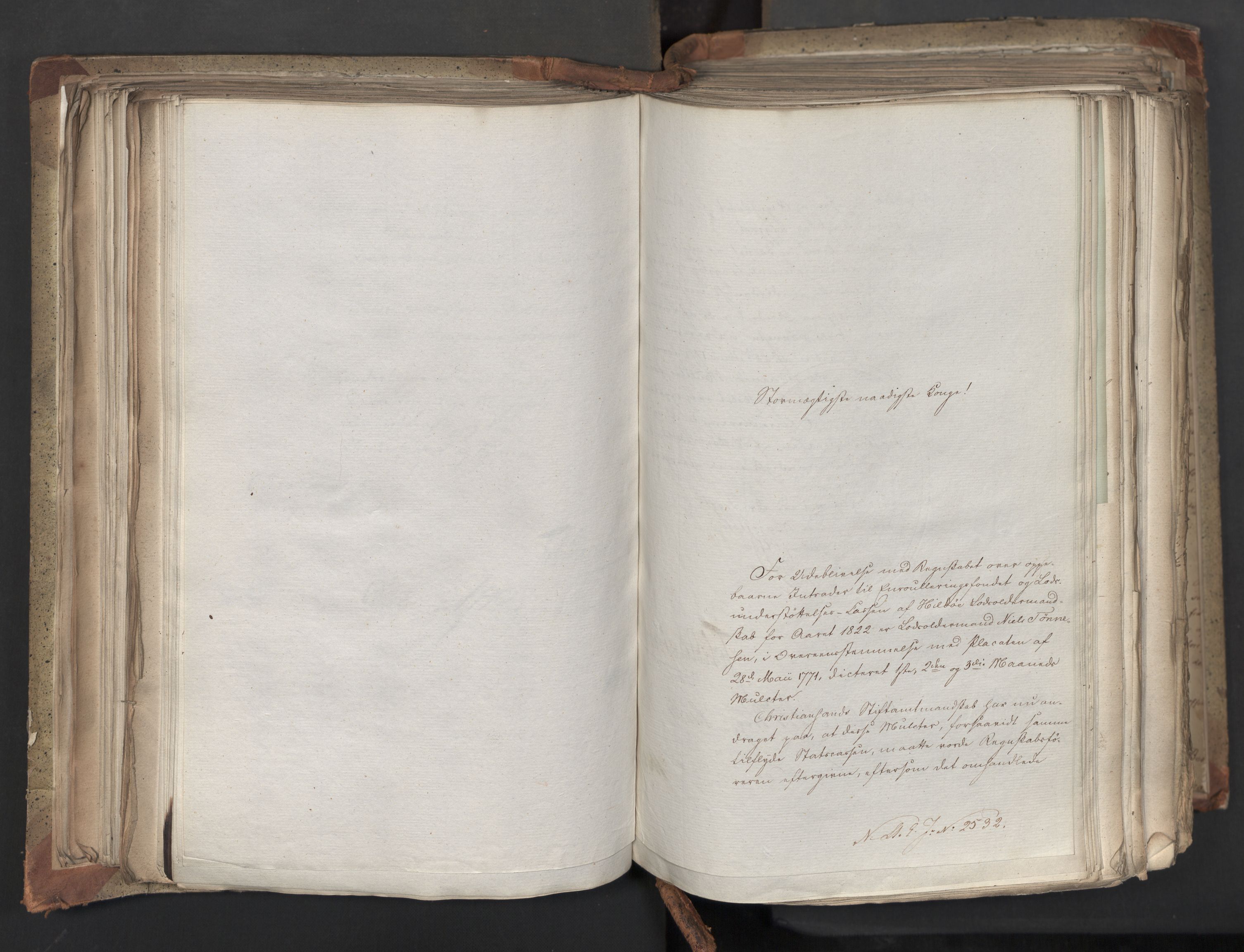Statsrådsavdelingen i Stockholm, AV/RA-S-1003/D/Da/L0042: Regjeringsinnstillinger nr. 2467-2705, 1825, s. 200