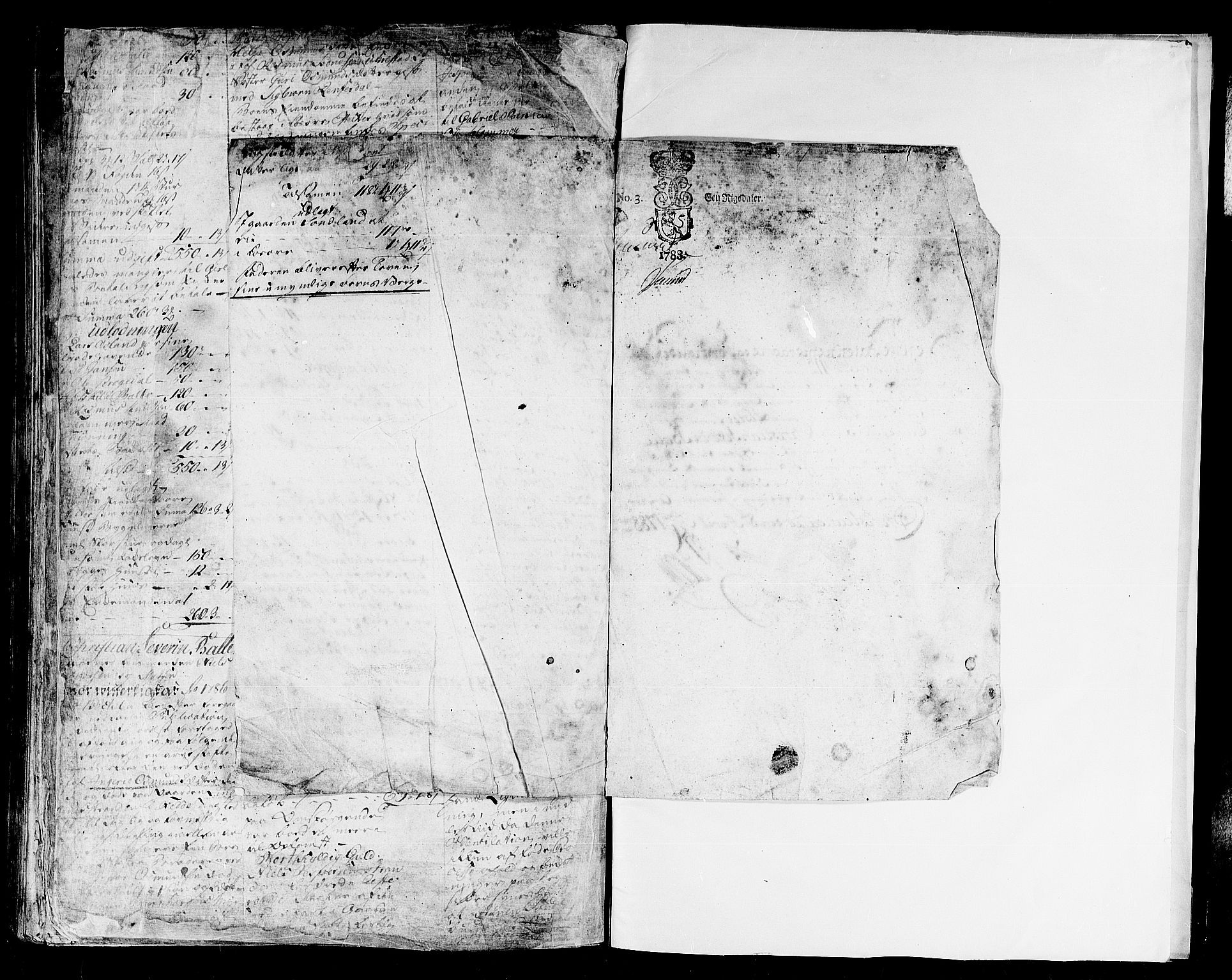 Lister sorenskriveri, AV/SAK-1221-0003/H/Hc/L0043: Skifteprotokoll nr 35b med register, 1780-1786, s. 410b-411a