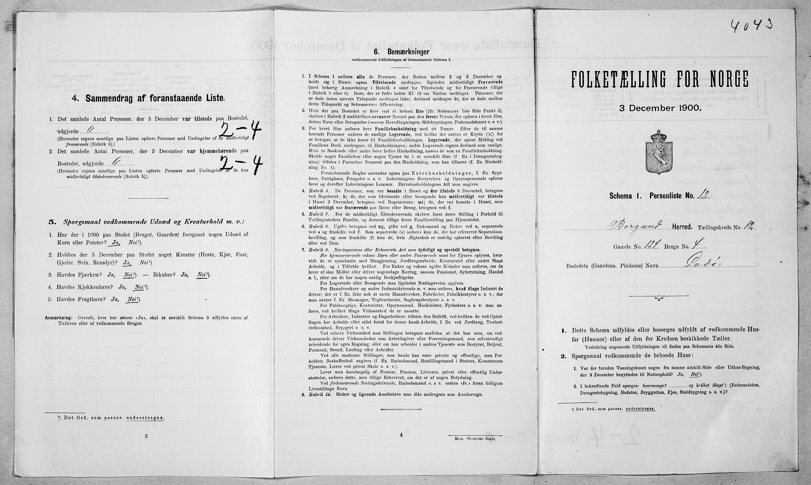 SAT, Folketelling 1900 for 1531 Borgund herred, 1900, s. 1298