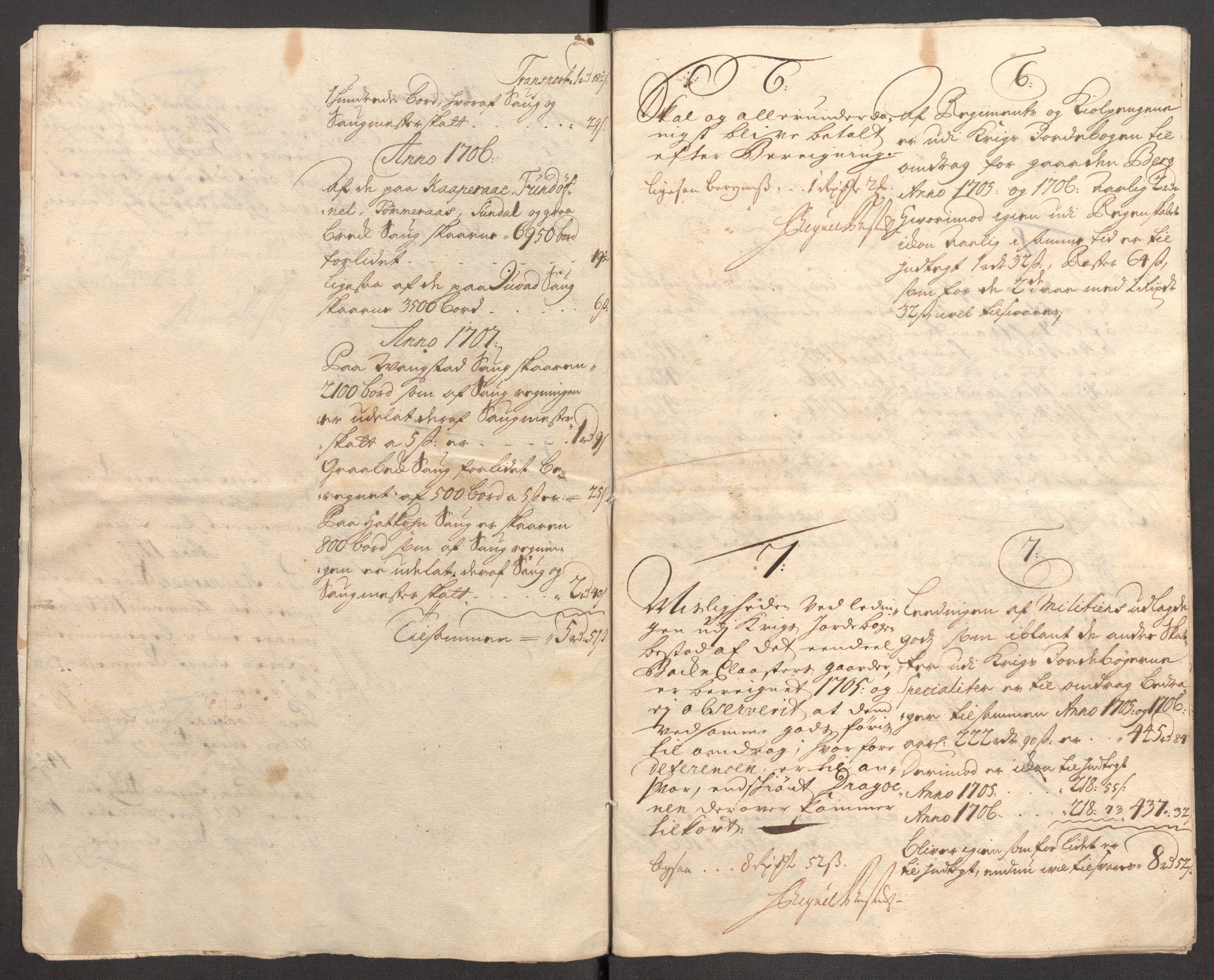 Rentekammeret inntil 1814, Reviderte regnskaper, Fogderegnskap, RA/EA-4092/R62/L4197: Fogderegnskap Stjørdal og Verdal, 1707, s. 309