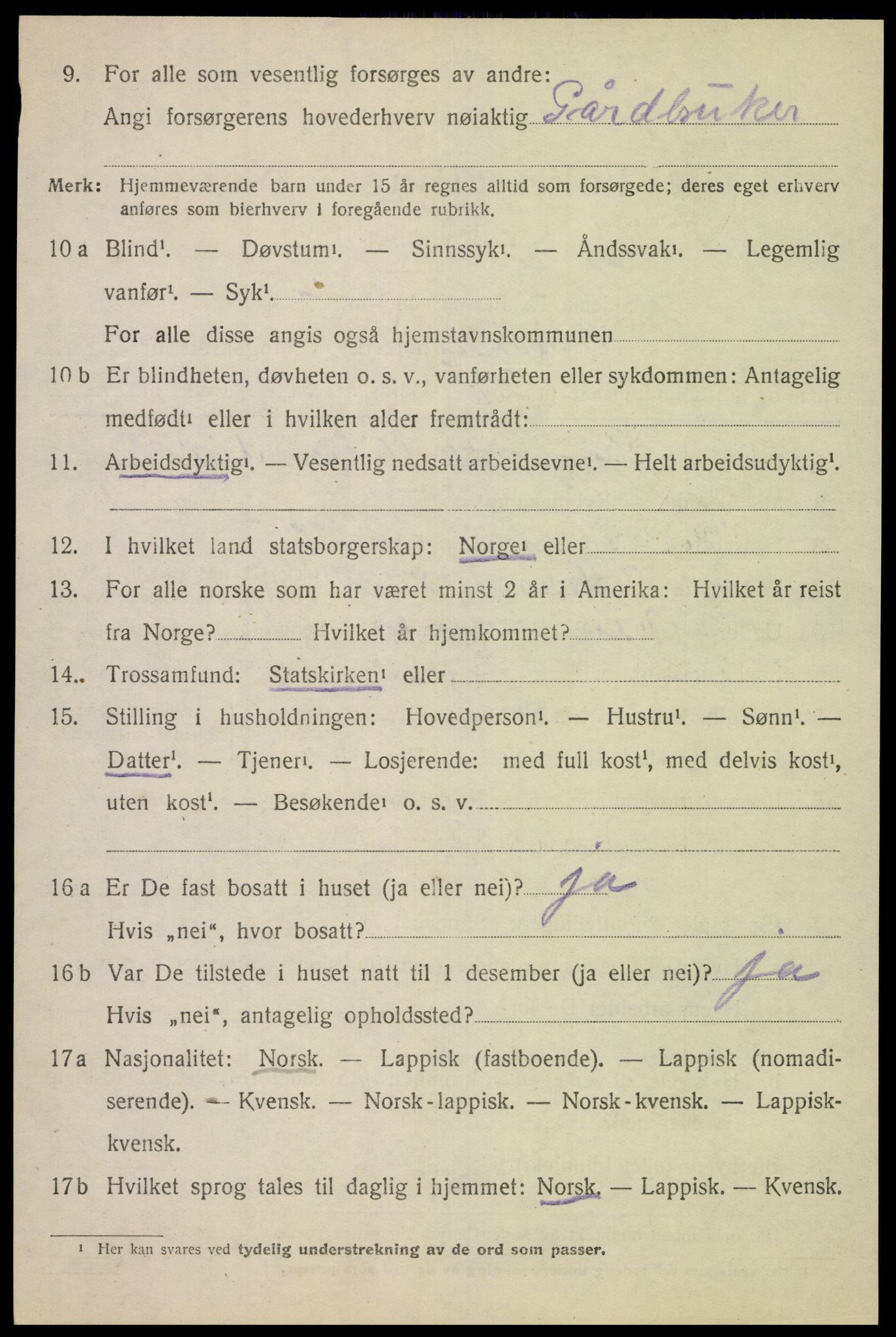 SAT, Folketelling 1920 for 1872 Dverberg herred, 1920, s. 6625