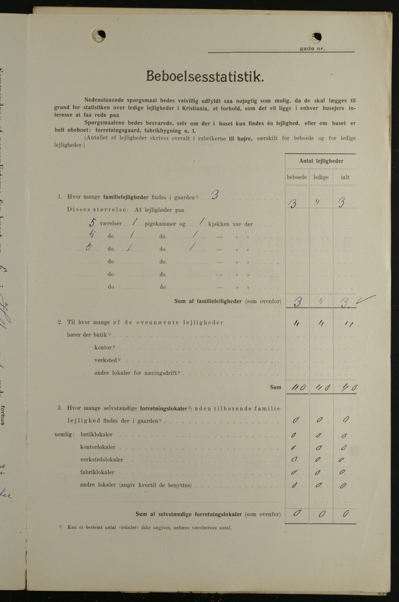 OBA, Kommunal folketelling 1.2.1908 for Kristiania kjøpstad, 1908, s. 36227