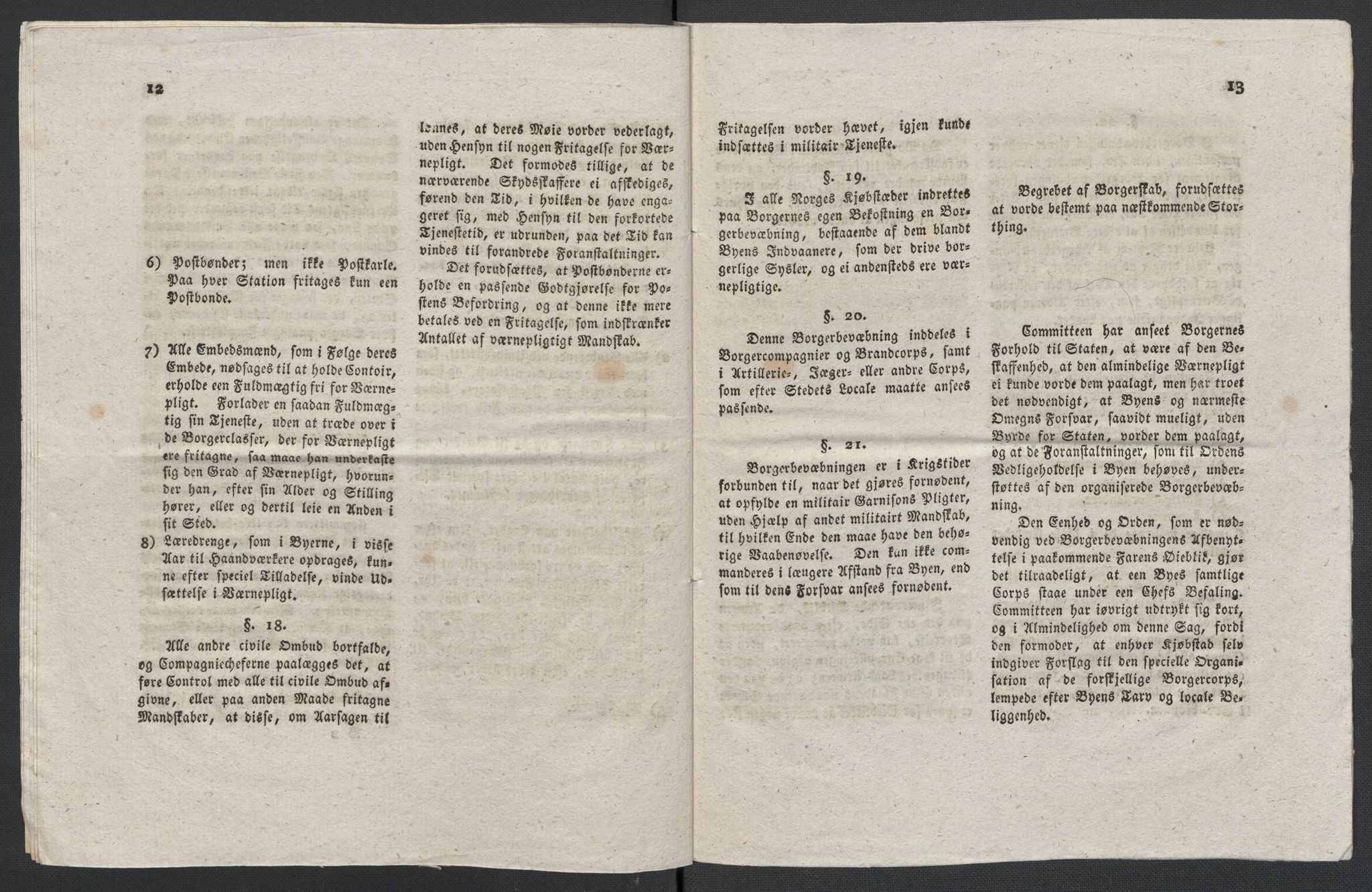 Christie, Wilhelm Frimann Koren, AV/RA-PA-0014/F/L0005: Christies dokumenter fra Stortinget, 1815-1816, s. 284