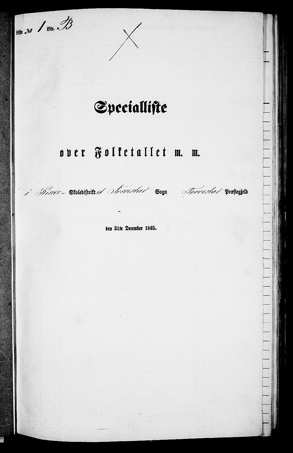 RA, Folketelling 1865 for 1152L Torvastad prestegjeld, Torvastad sokn, Skåre sokn og Utsira sokn, 1865, s. 29
