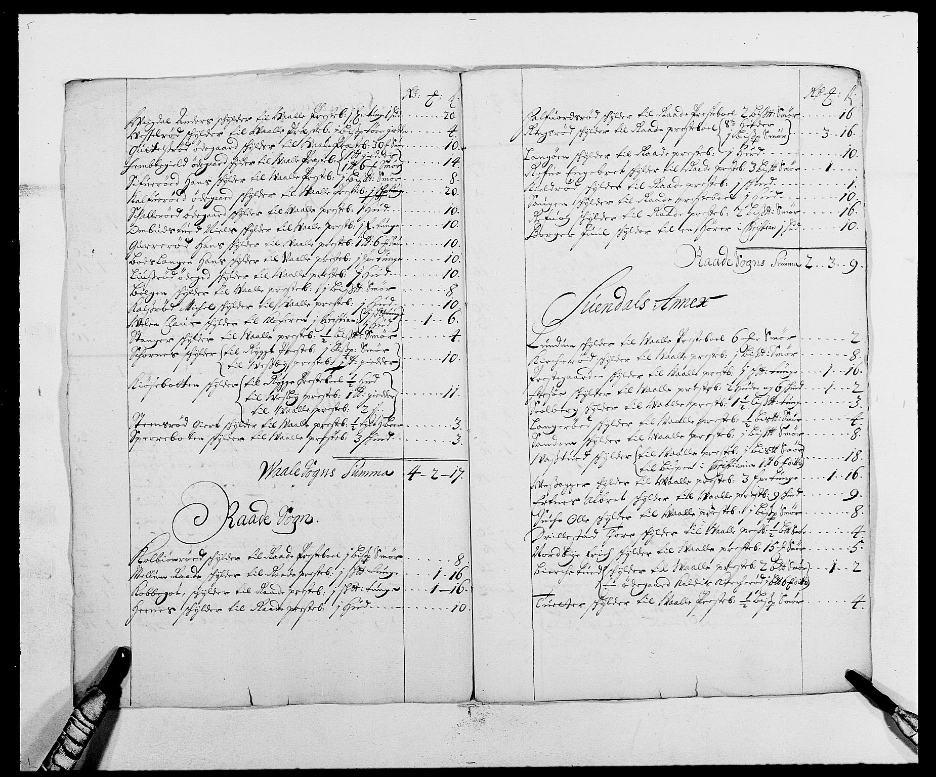 Rentekammeret inntil 1814, Reviderte regnskaper, Fogderegnskap, AV/RA-EA-4092/R02/L0105: Fogderegnskap Moss og Verne kloster, 1685-1687, s. 113