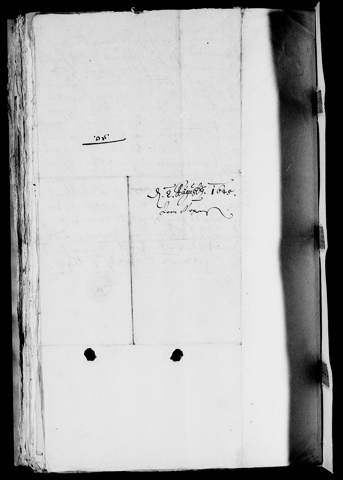 Rentekammeret inntil 1814, Reviderte regnskaper, Lensregnskaper, RA/EA-5023/R/Rb/Rba/L0184: Akershus len, 1645-1646