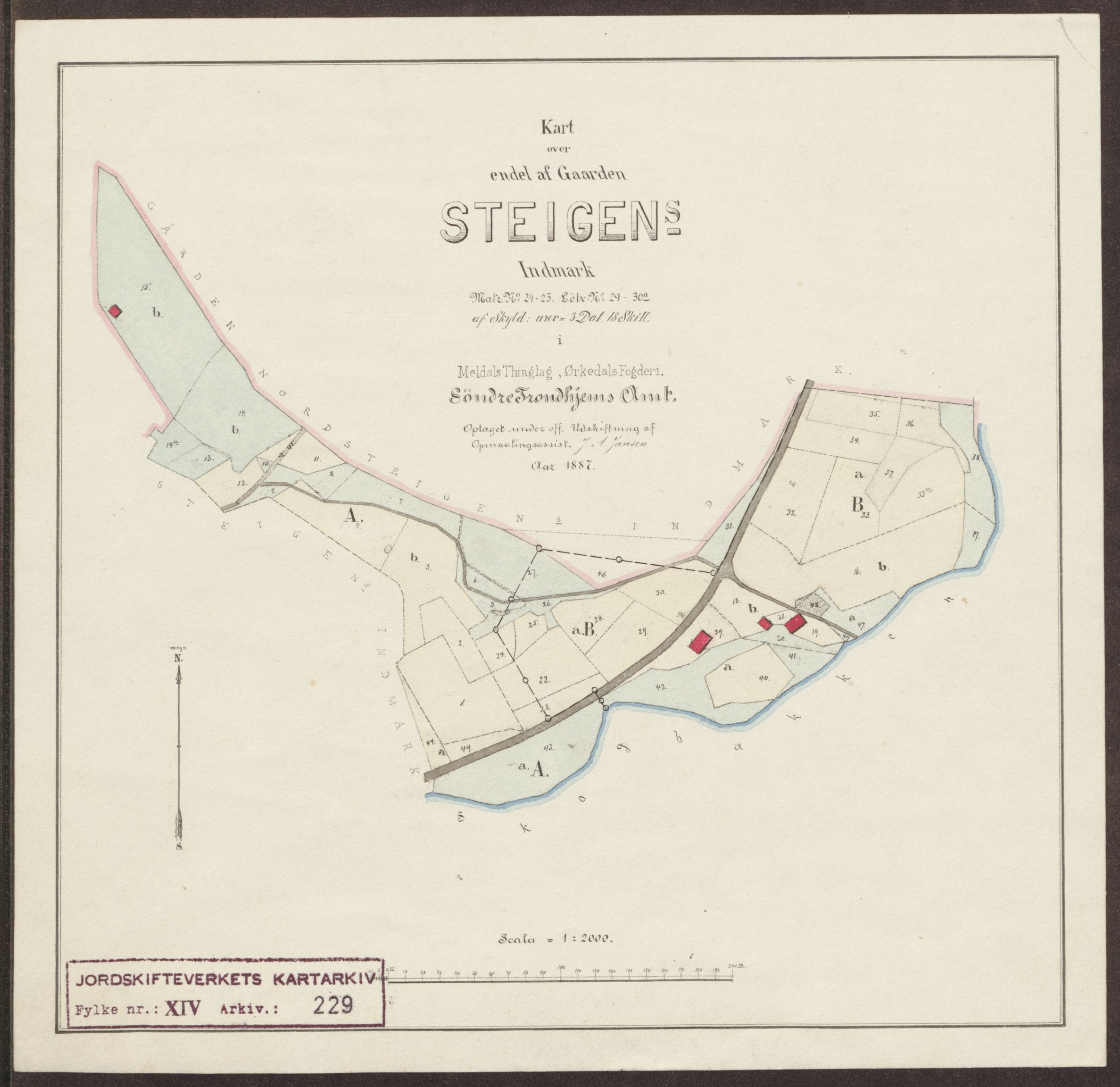 Jordskifteverkets kartarkiv, AV/RA-S-3929/T, 1859-1988, s. 345