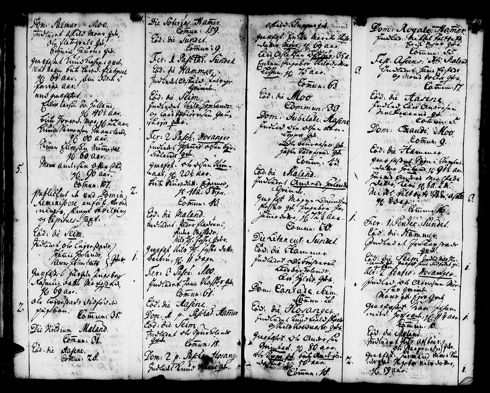 Hamre sokneprestembete, AV/SAB-A-75501/H/Ha/Haa/Haaa/L0005: Ministerialbok nr. A 5, 1732-1750, s. 26