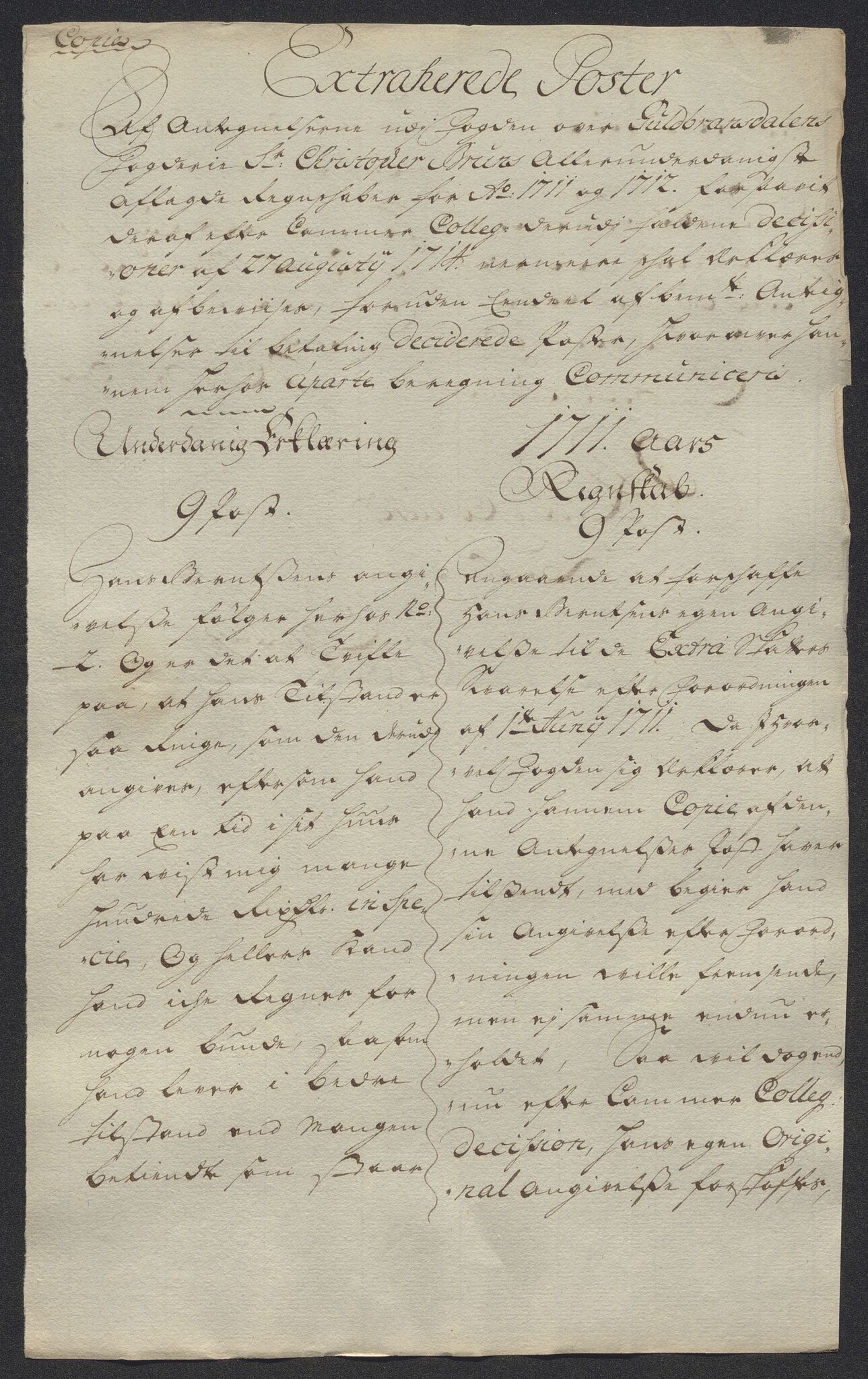 Kristiania stiftamt, AV/SAO-A-10386/E/Ed/Ede/L0006: Fogder, 1717, s. 42