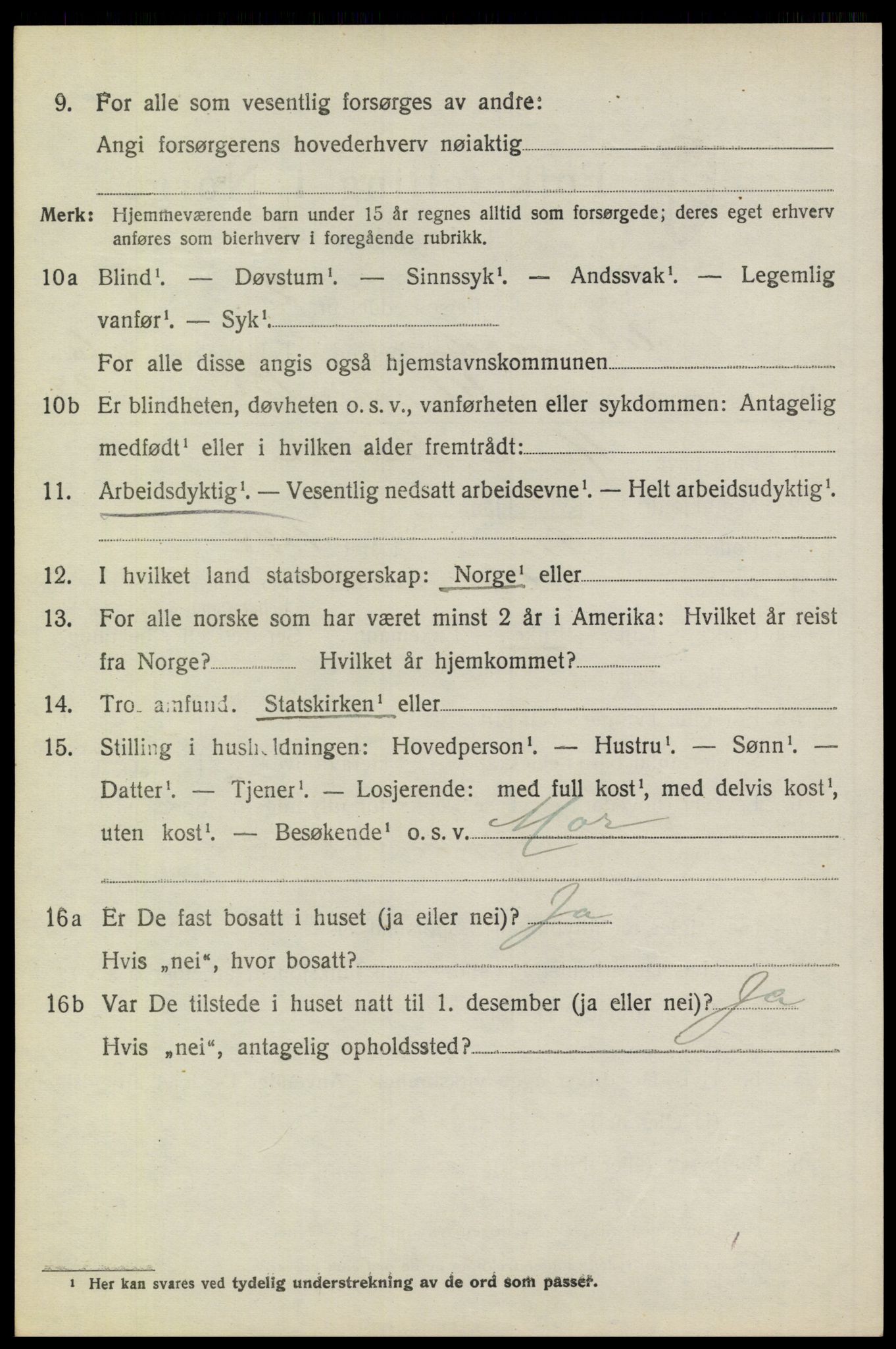 SAO, Folketelling 1920 for 0235 Ullensaker herred, 1920, s. 11700
