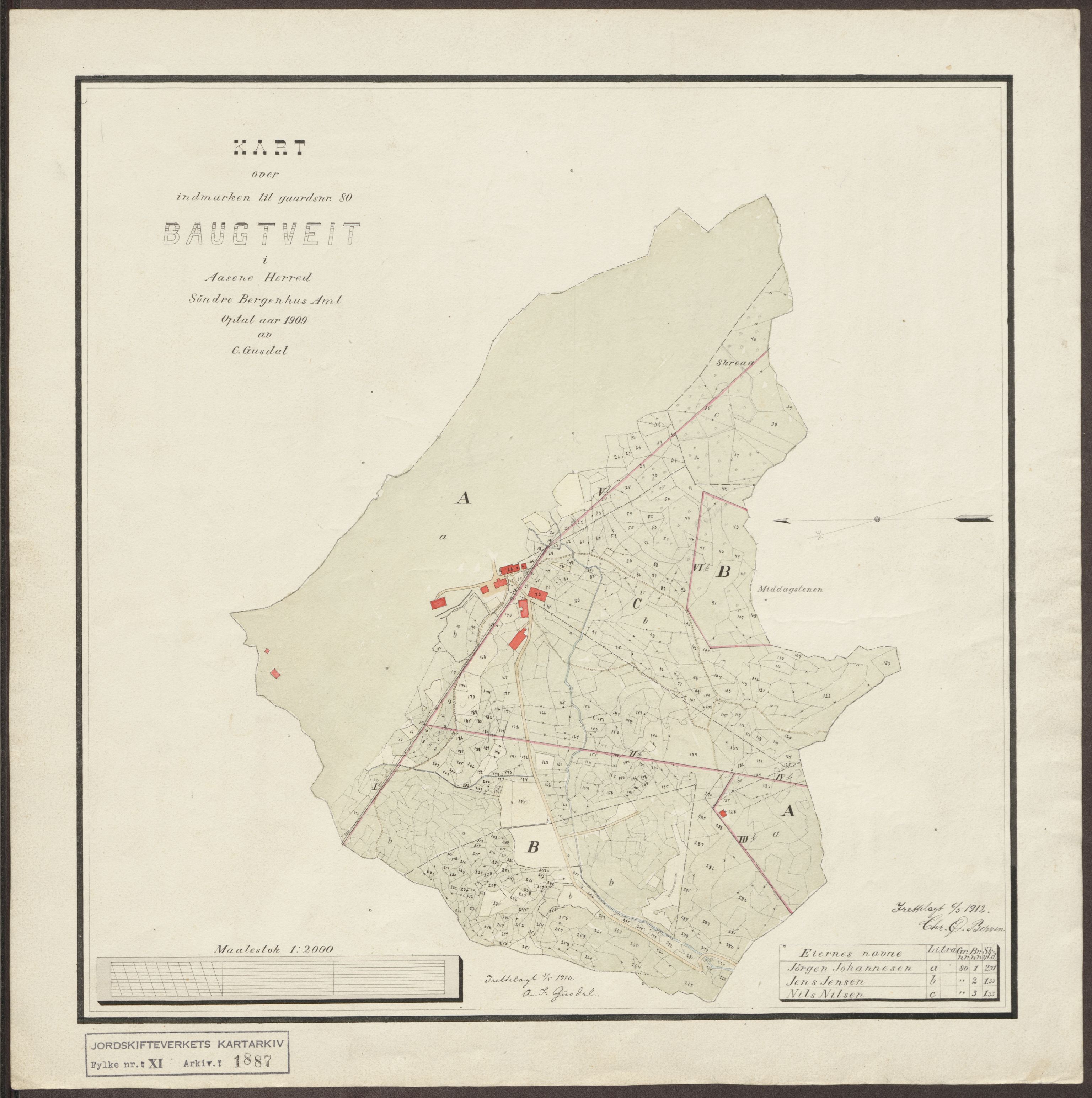 Jordskifteverkets kartarkiv, RA/S-3929/T, 1859-1988, s. 2060