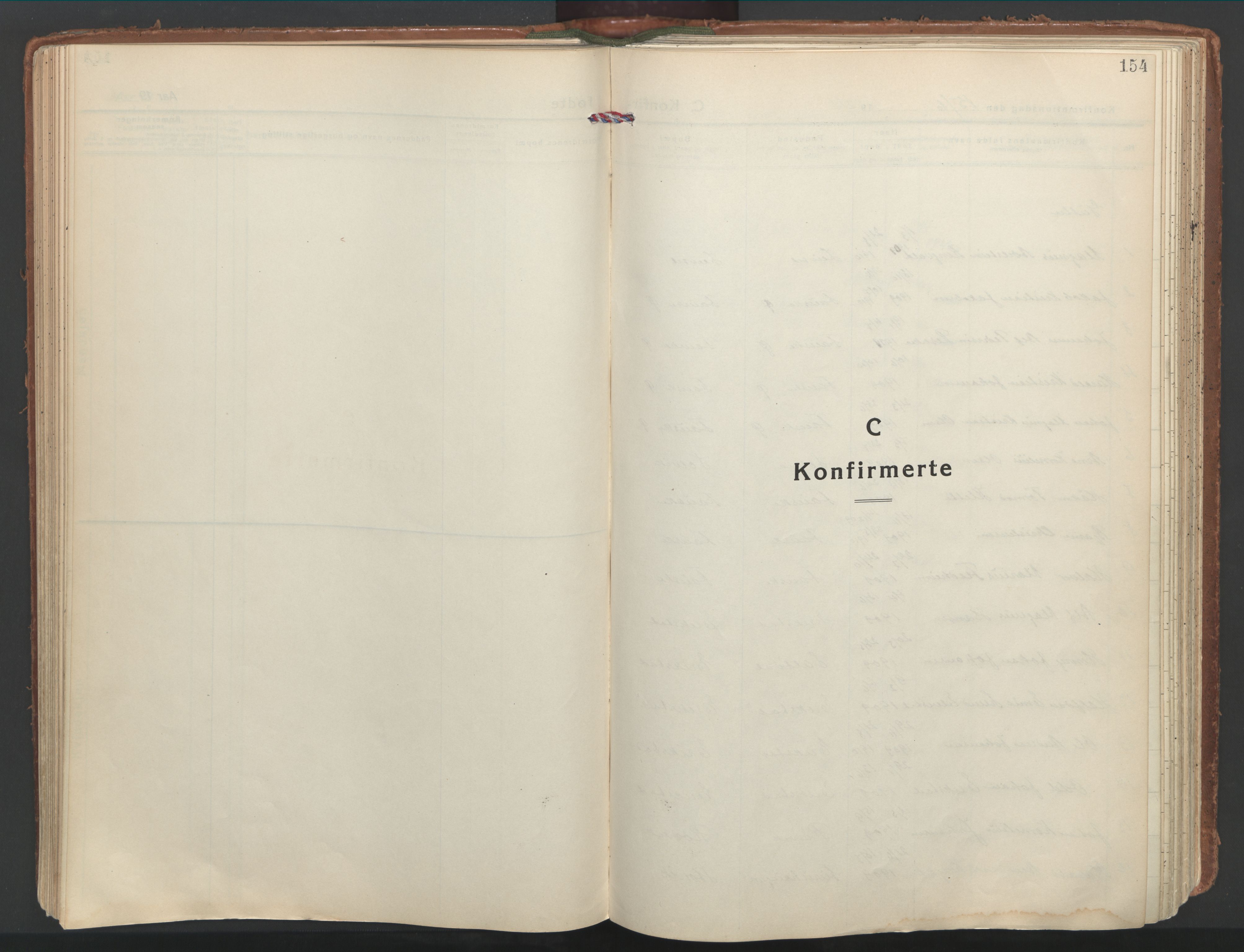Ministerialprotokoller, klokkerbøker og fødselsregistre - Nordland, SAT/A-1459/849/L0699: Ministerialbok nr. 849A10, 1924-1937, s. 154