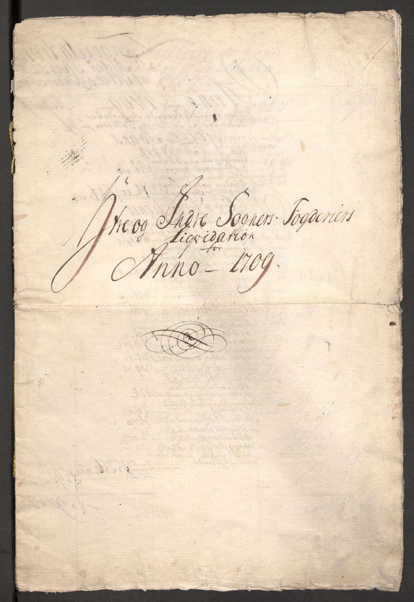 Rentekammeret inntil 1814, Reviderte regnskaper, Fogderegnskap, RA/EA-4092/R52/L3316: Fogderegnskap Sogn, 1709-1710, s. 191