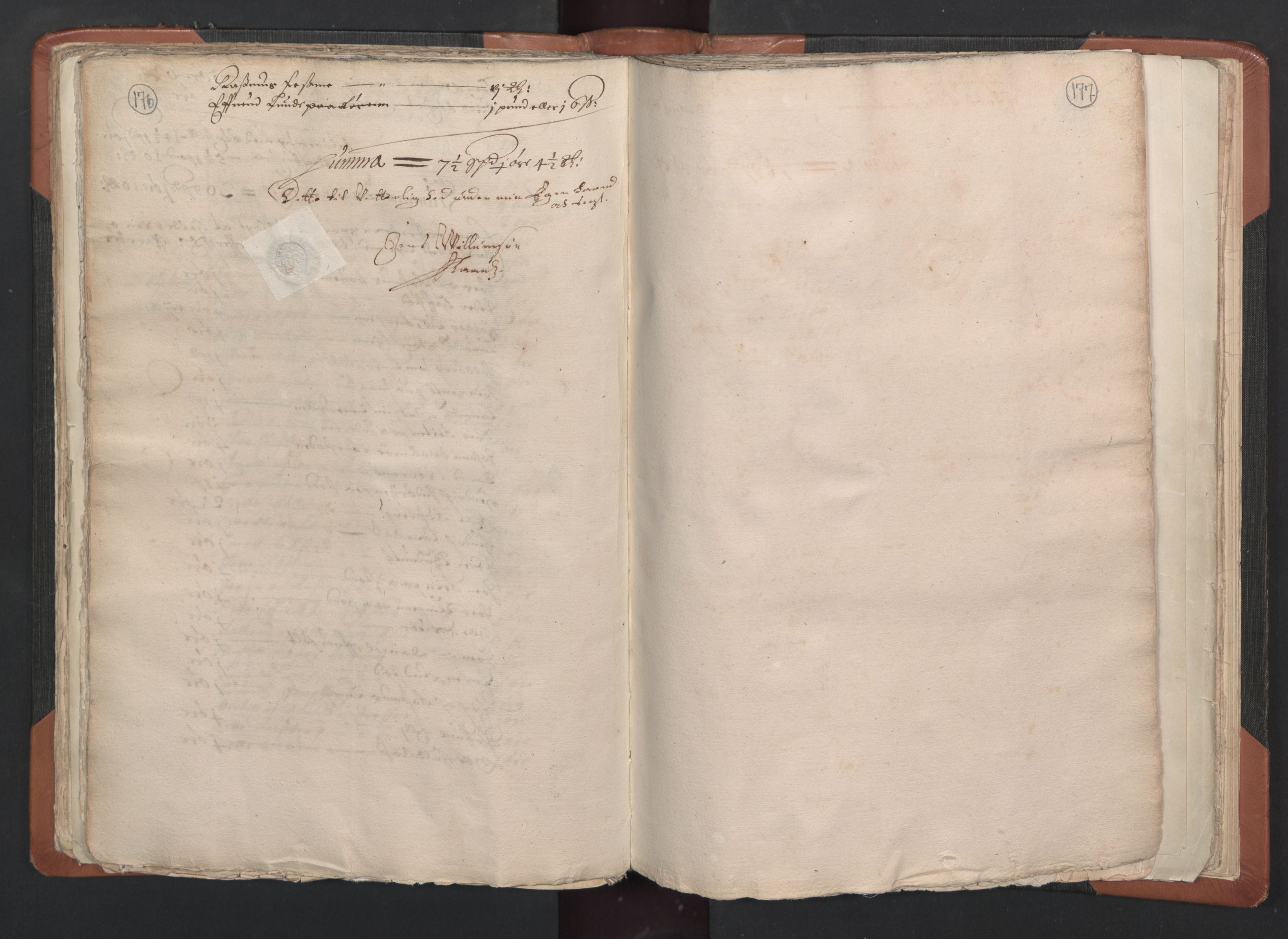 RA, Sogneprestenes manntall 1664-1666, nr. 33: Innherad prosti, 1664-1666, s. 176-177