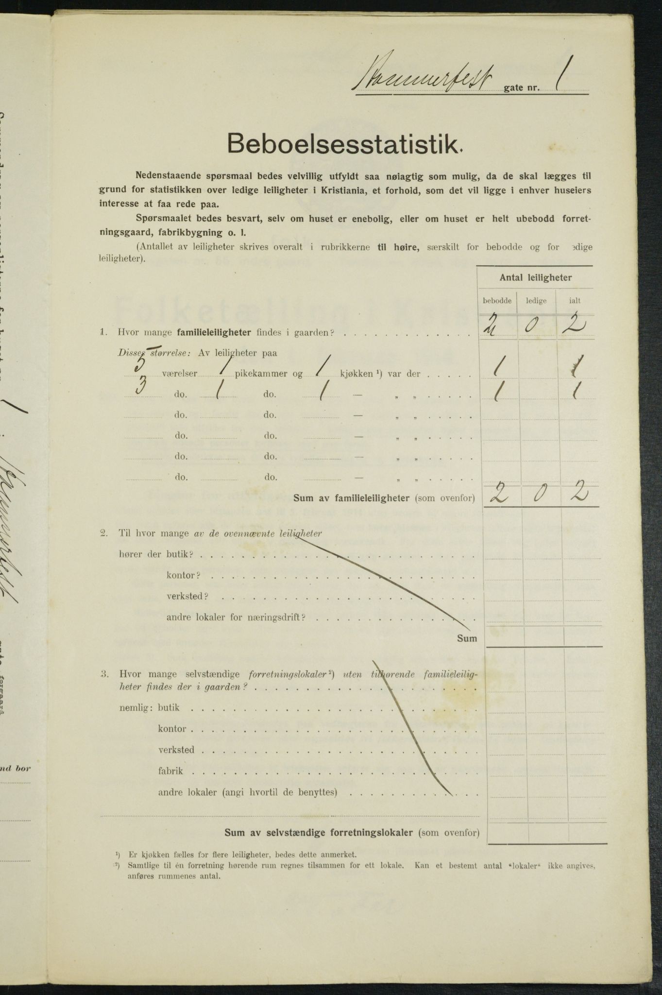 OBA, Kommunal folketelling 1.2.1914 for Kristiania, 1914, s. 34289