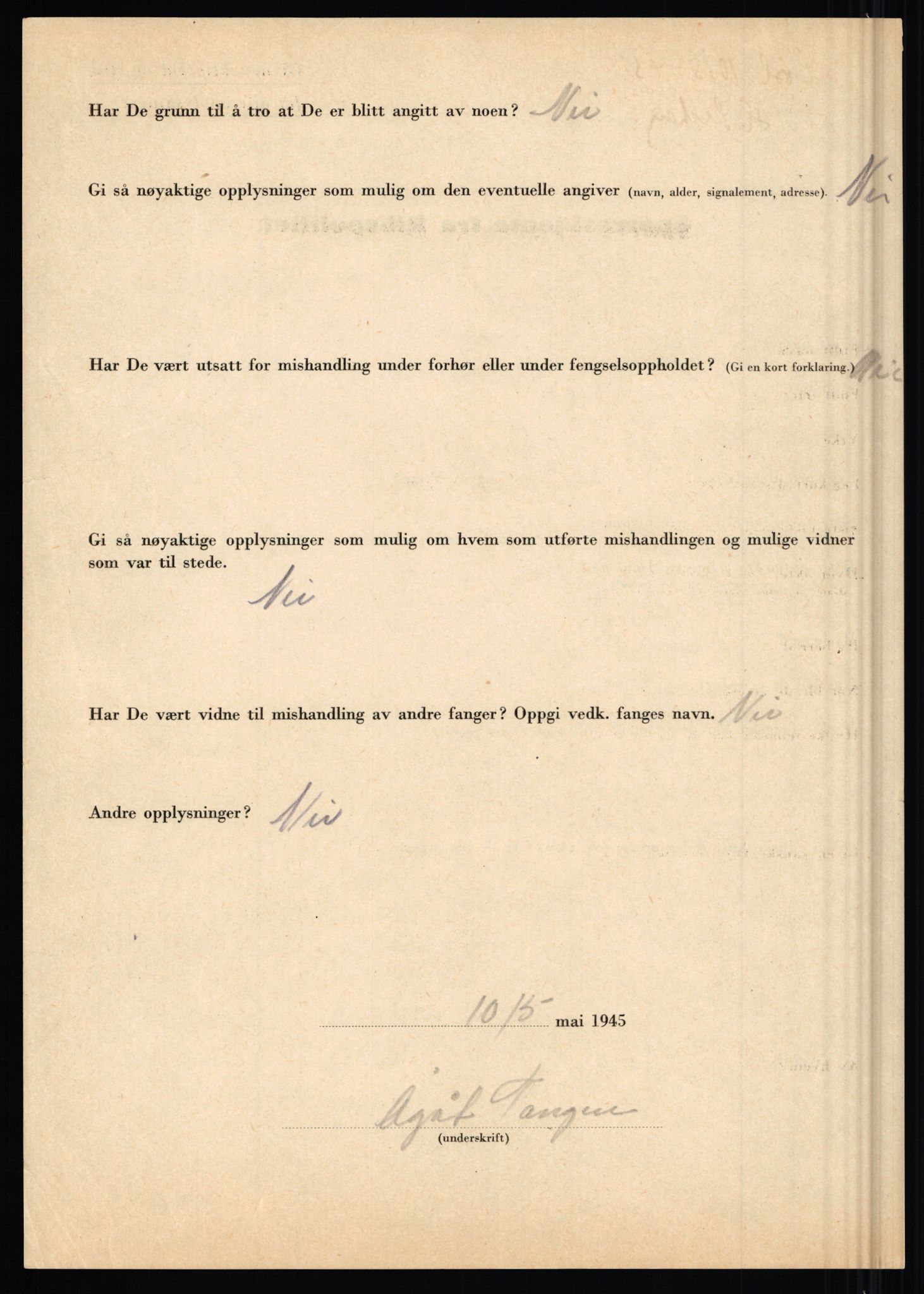 Rikspolitisjefen, AV/RA-S-1560/L/L0016: Sti, Lauritz - Tettum, Karl August, 1940-1945, s. 994